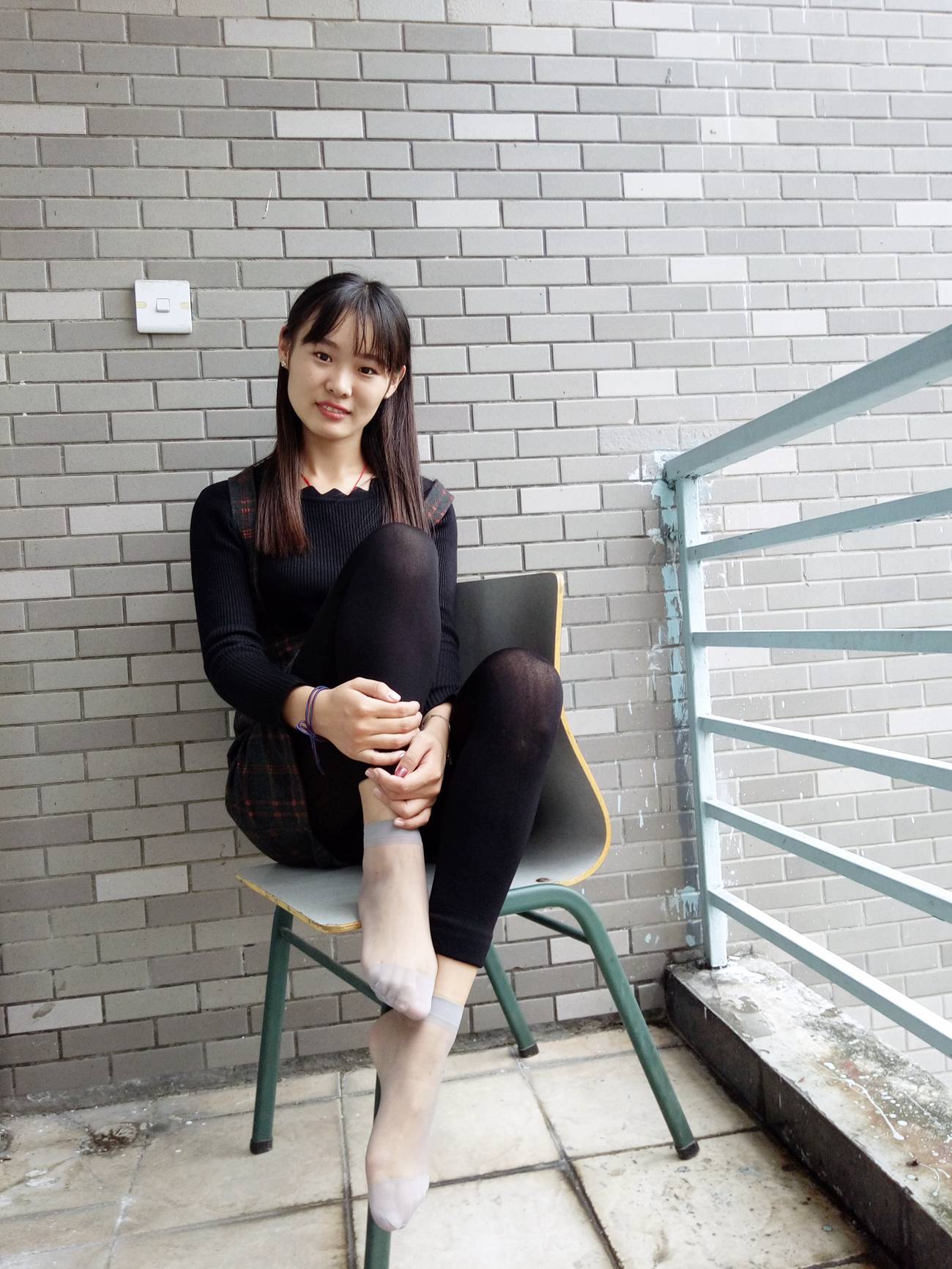 图片[10]-学妹校园寝室短丝系列001期 王丽君[85P] – 速更版-美库