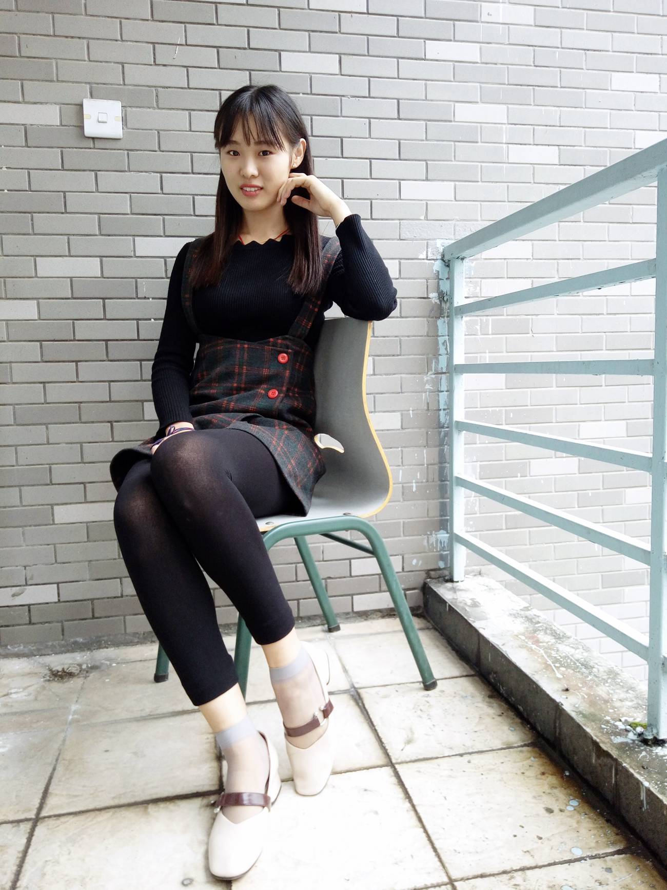 图片[11]-学妹校园寝室短丝系列001期 王丽君[85P] – 速更版-美库