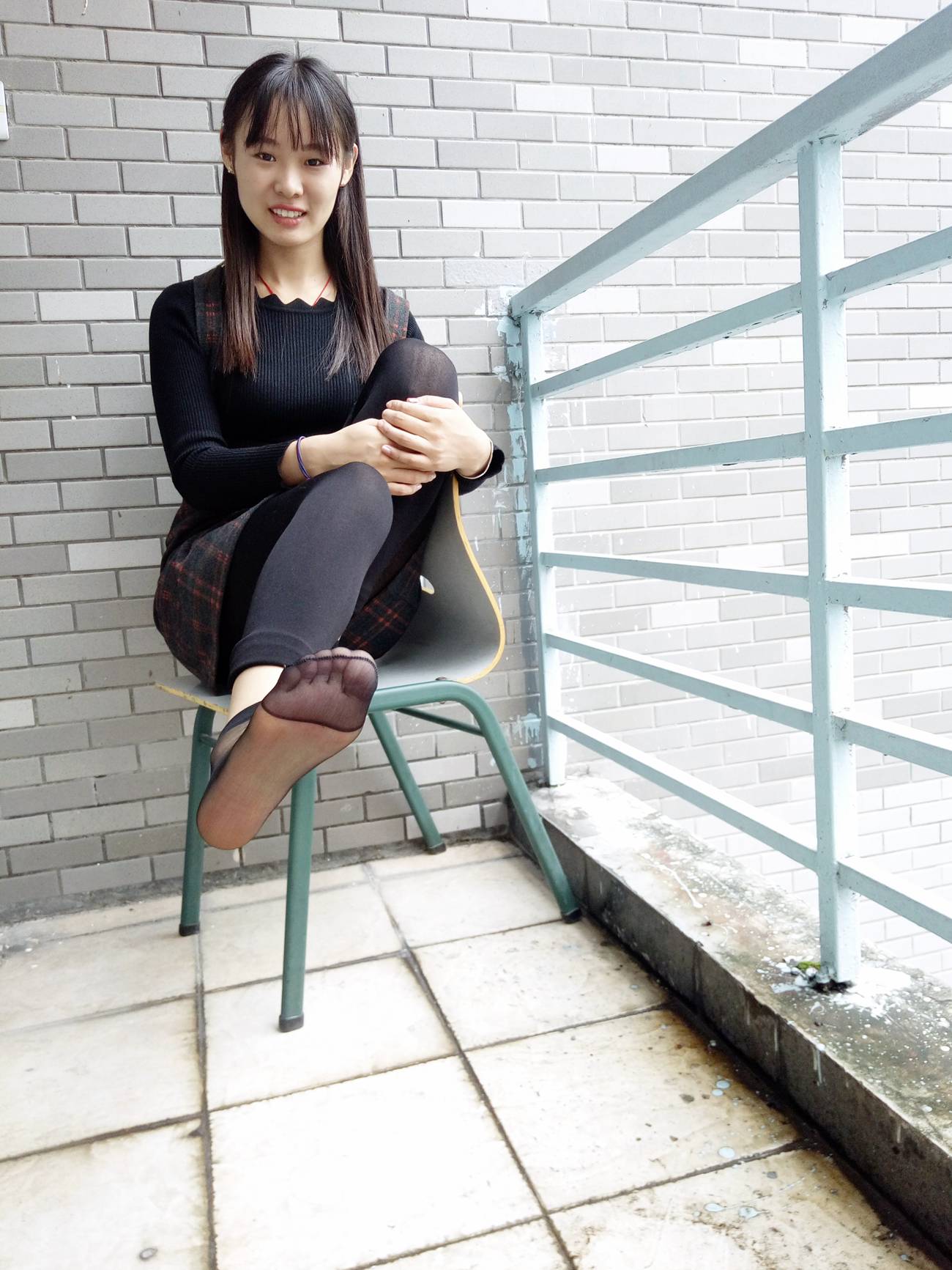 图片[20]-学妹校园寝室短丝系列001期 王丽君[85P] – 速更版-美库