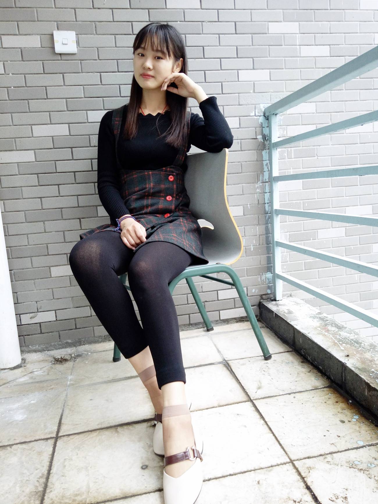 图片[32]-学妹校园寝室短丝系列001期 王丽君[85P] – 速更版-美库