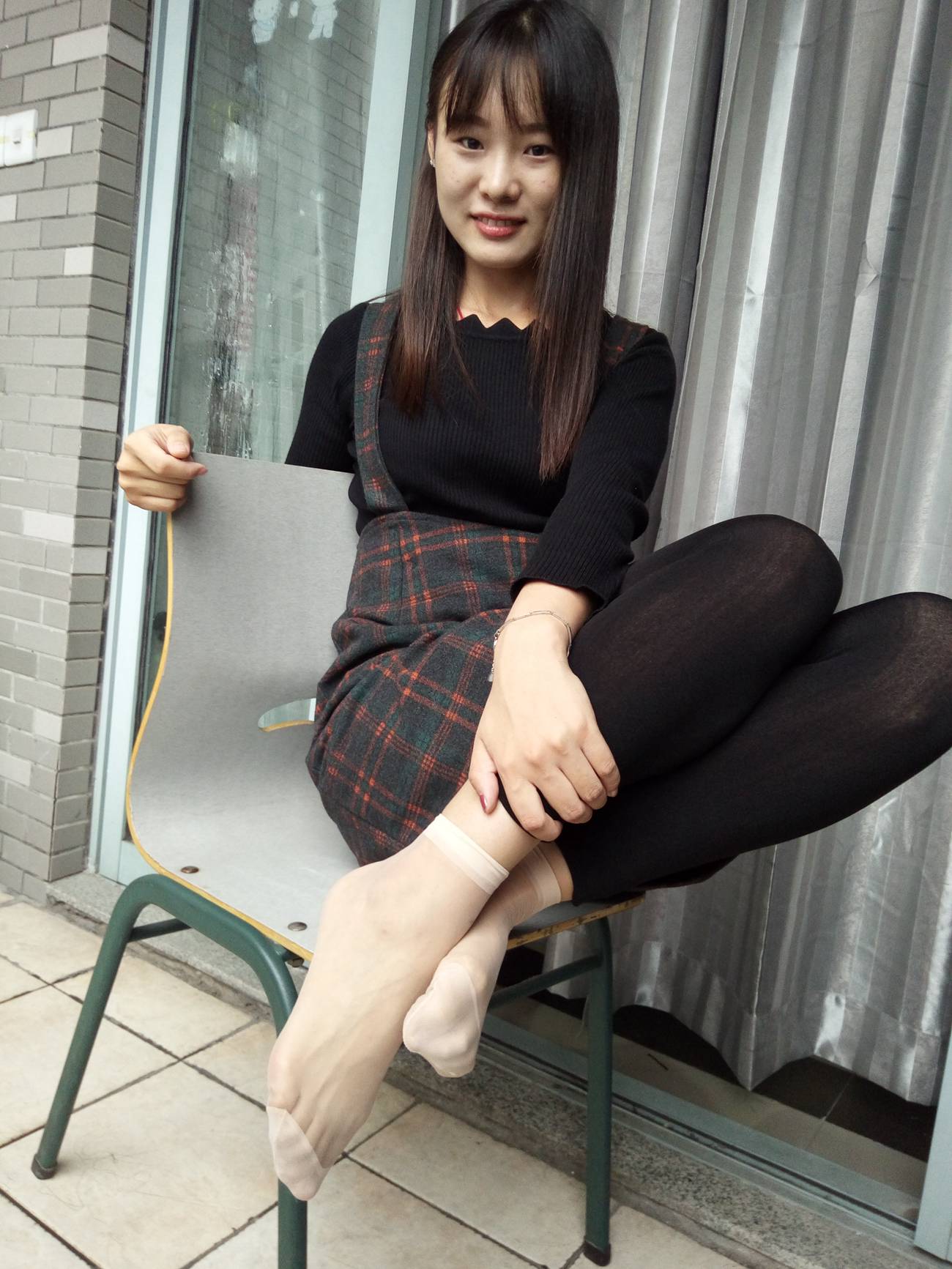 图片[35]-学妹校园寝室短丝系列001期 王丽君[85P] – 速更版-美库