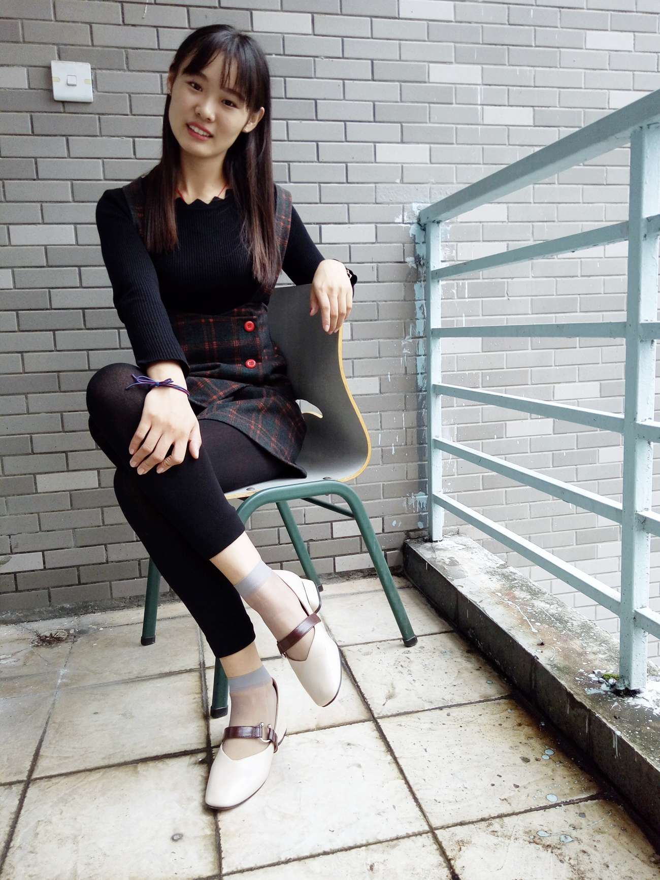 图片[46]-学妹校园寝室短丝系列001期 王丽君[85P] – 速更版-美库