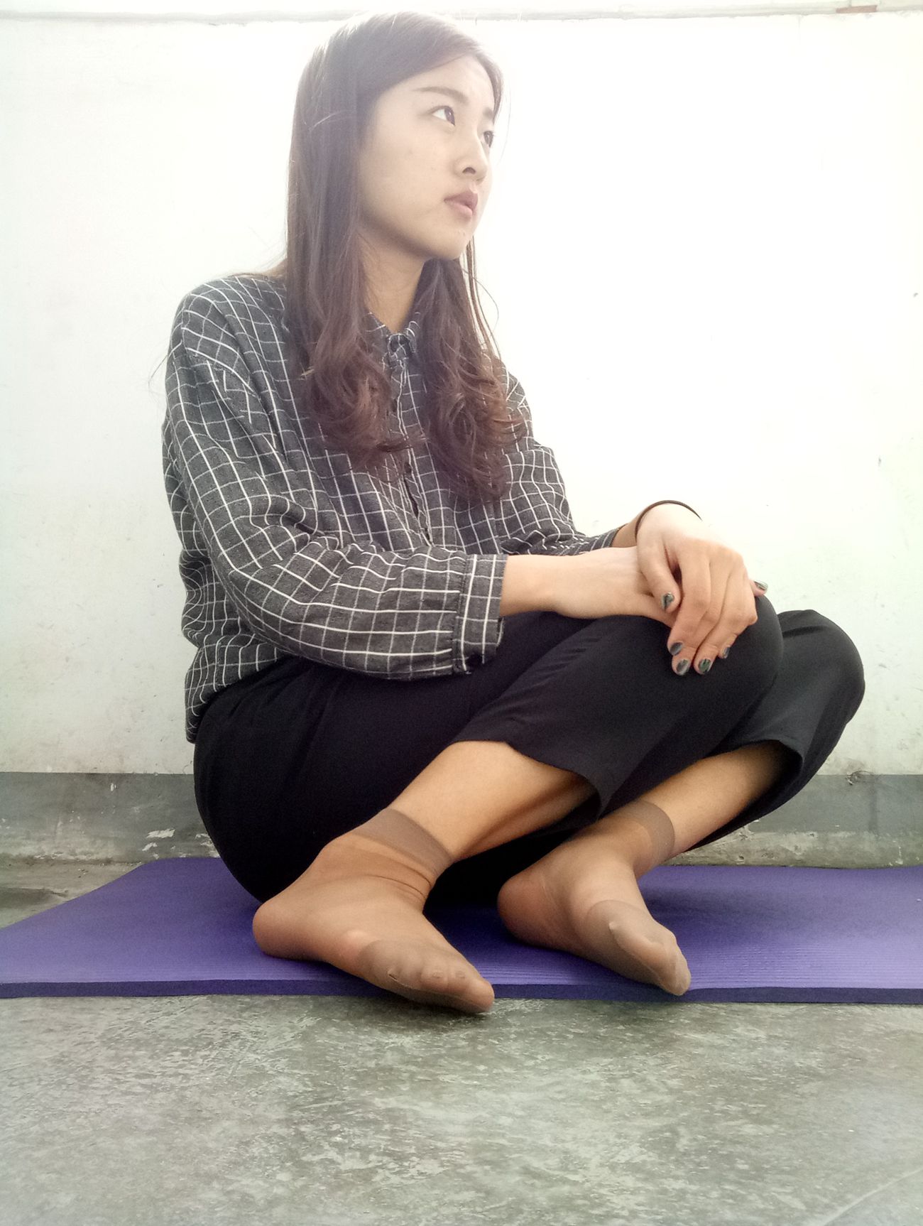 图片[17]-学妹校园寝室短丝系列003期 马聪[57P] – 速更版-美库