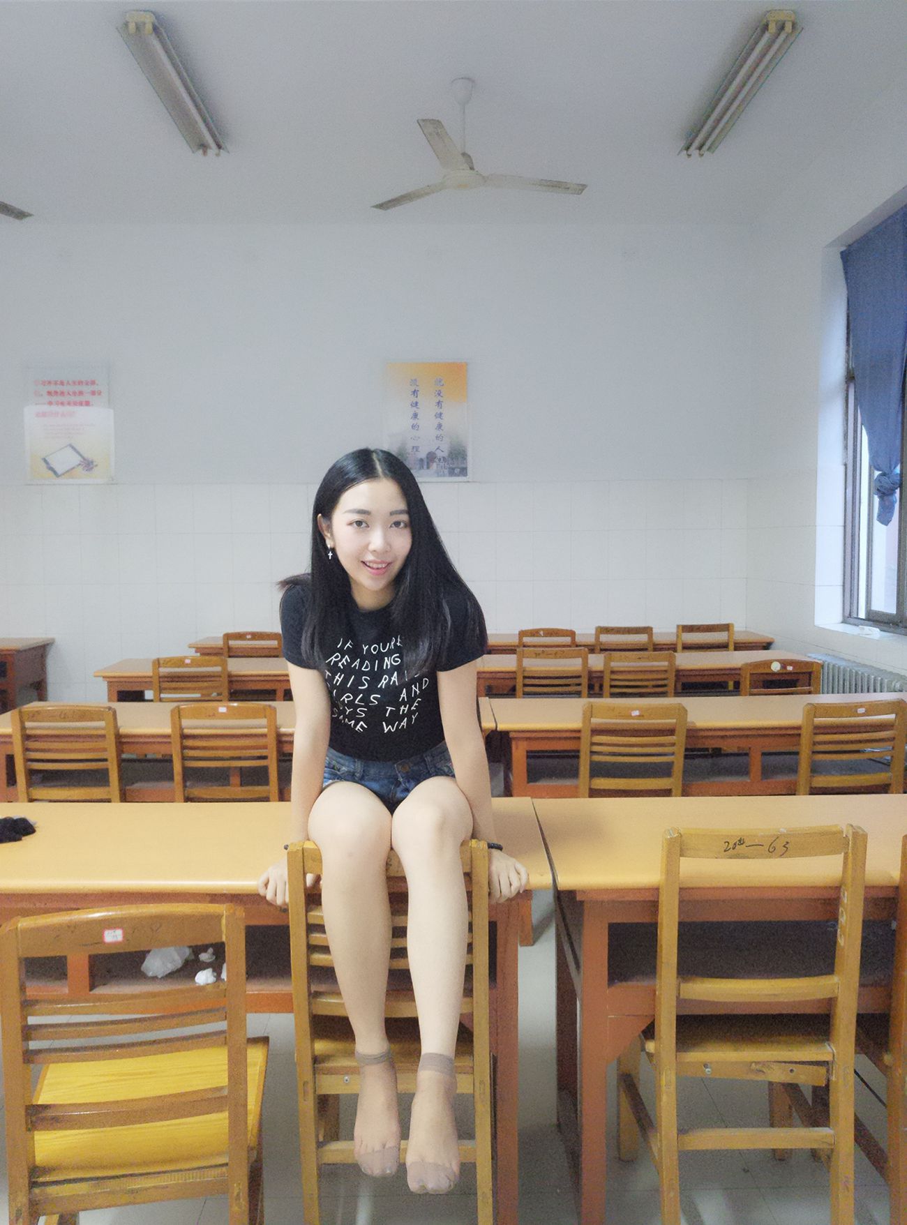 图片[28]-学妹校园寝室短丝系列002期 张梦想[104P] – 速更版-美库