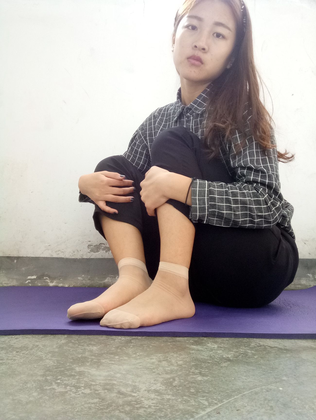 图片[20]-学妹校园寝室短丝系列003期 马聪[57P] – 速更版-美库