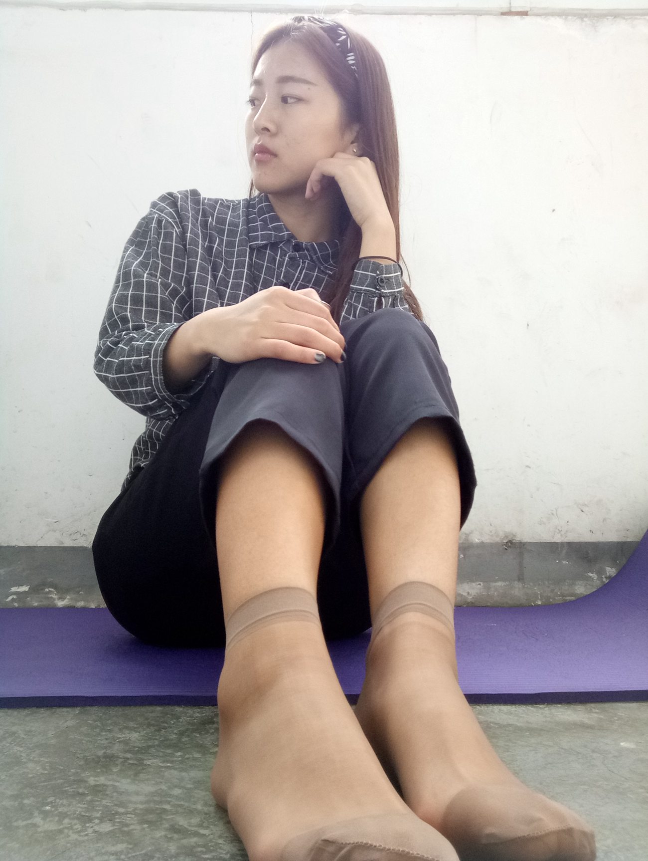 图片[22]-学妹校园寝室短丝系列003期 马聪[57P] – 速更版-美库