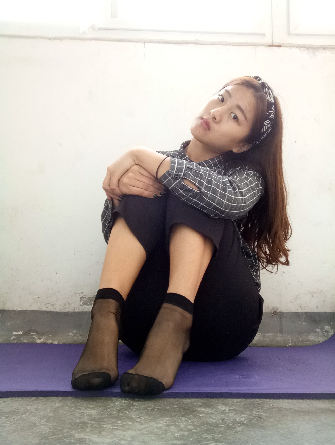 图片[24]-学妹校园寝室短丝系列003期 马聪[57P] – 速更版-美库