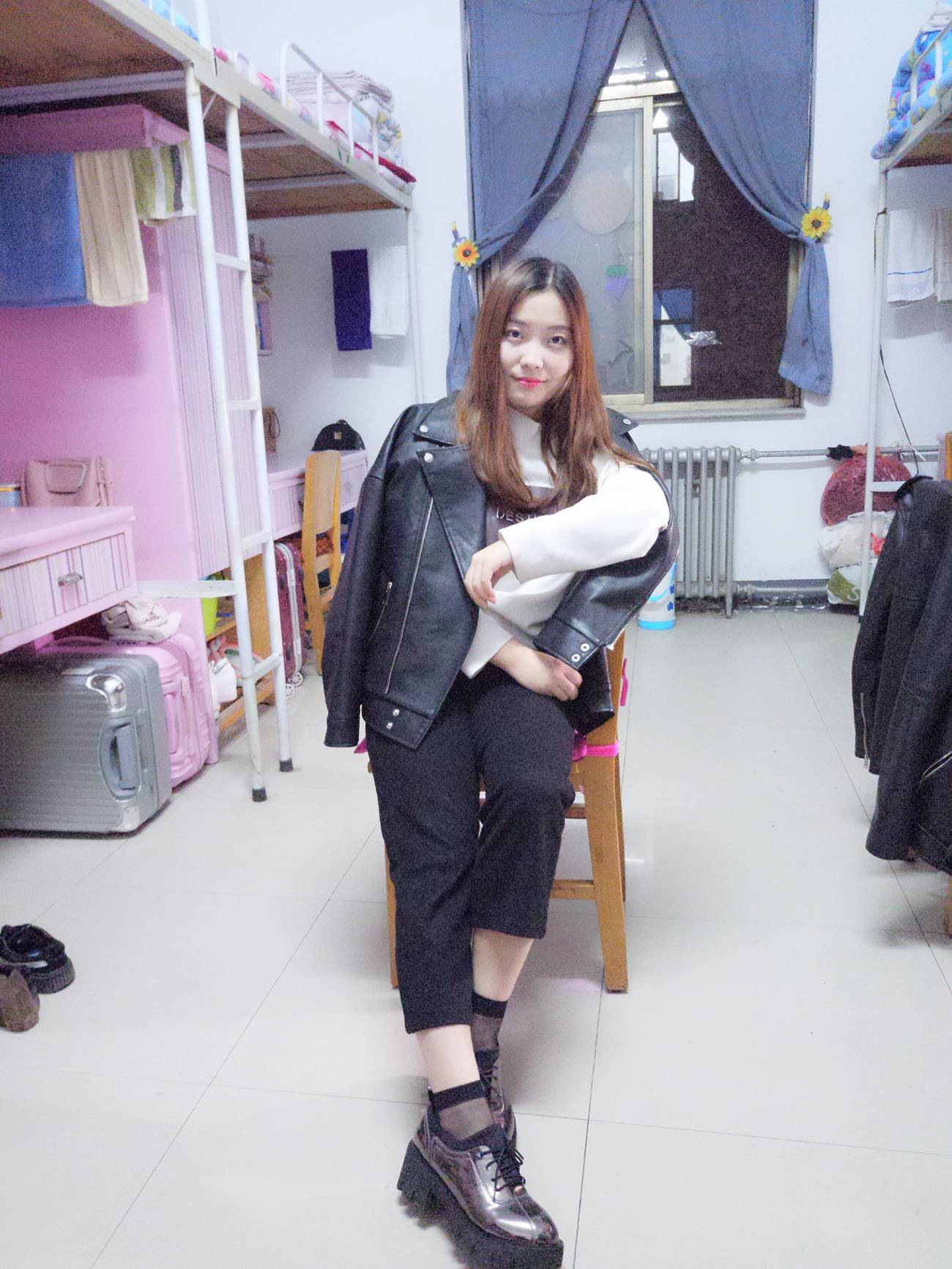 图片[37]-学妹校园寝室短丝系列002期 张梦想[104P] – 速更版-美库