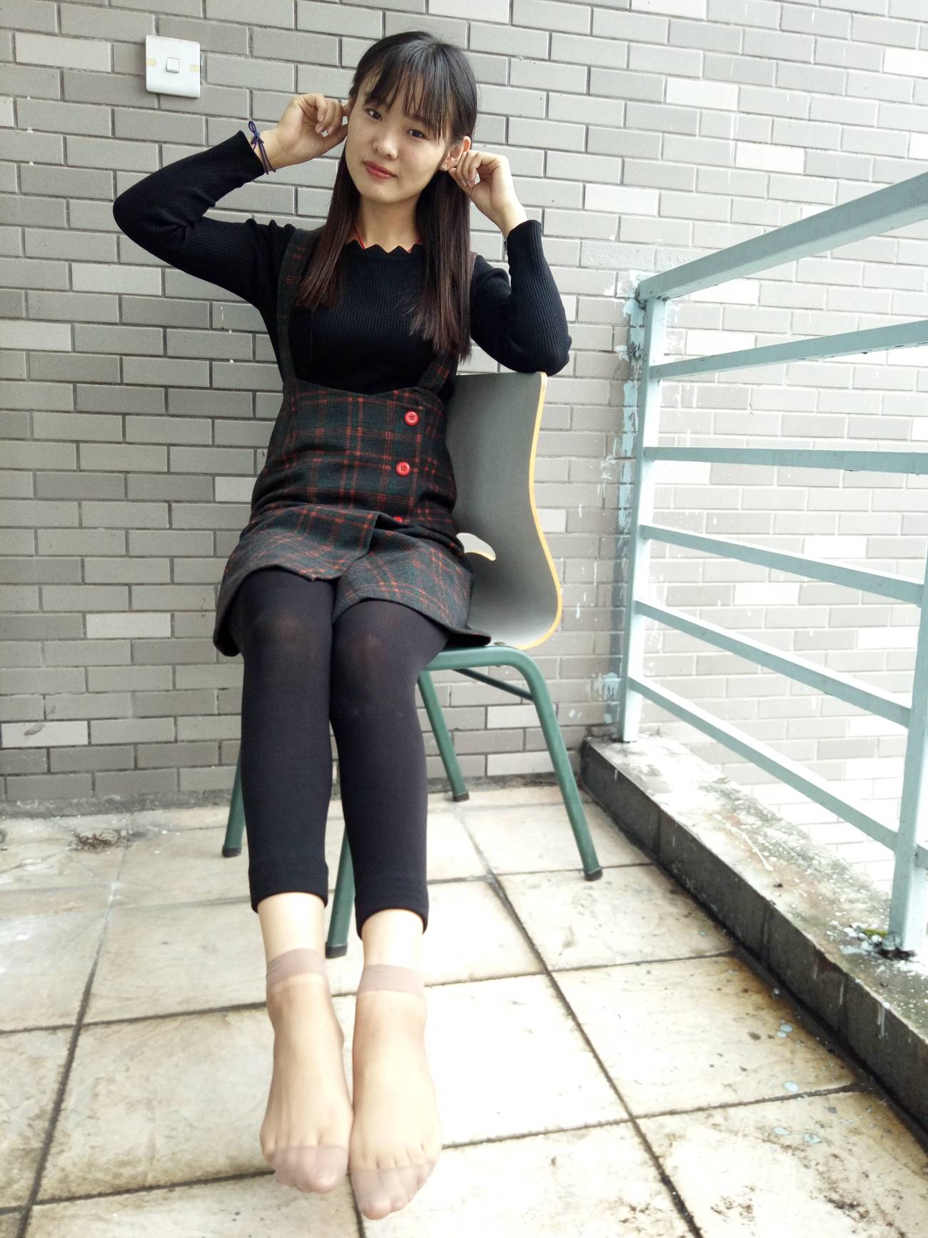 图片[64]-学妹校园寝室短丝系列001期 王丽君[85P] – 速更版-美库