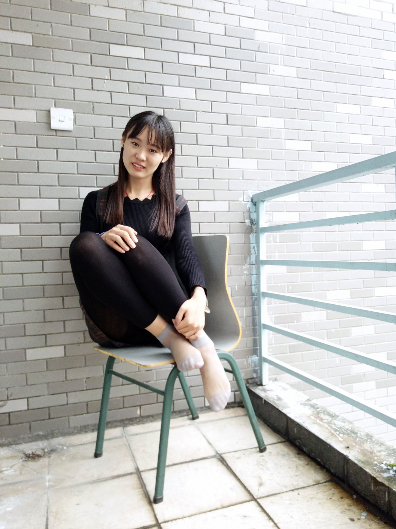 图片[73]-学妹校园寝室短丝系列001期 王丽君[85P] – 速更版-美库