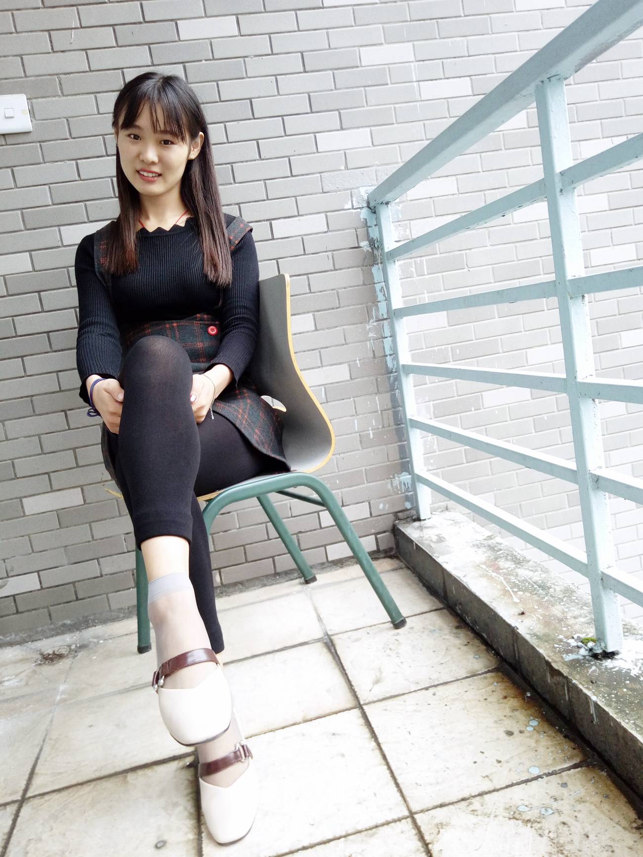 图片[75]-学妹校园寝室短丝系列001期 王丽君[85P] – 速更版-美库