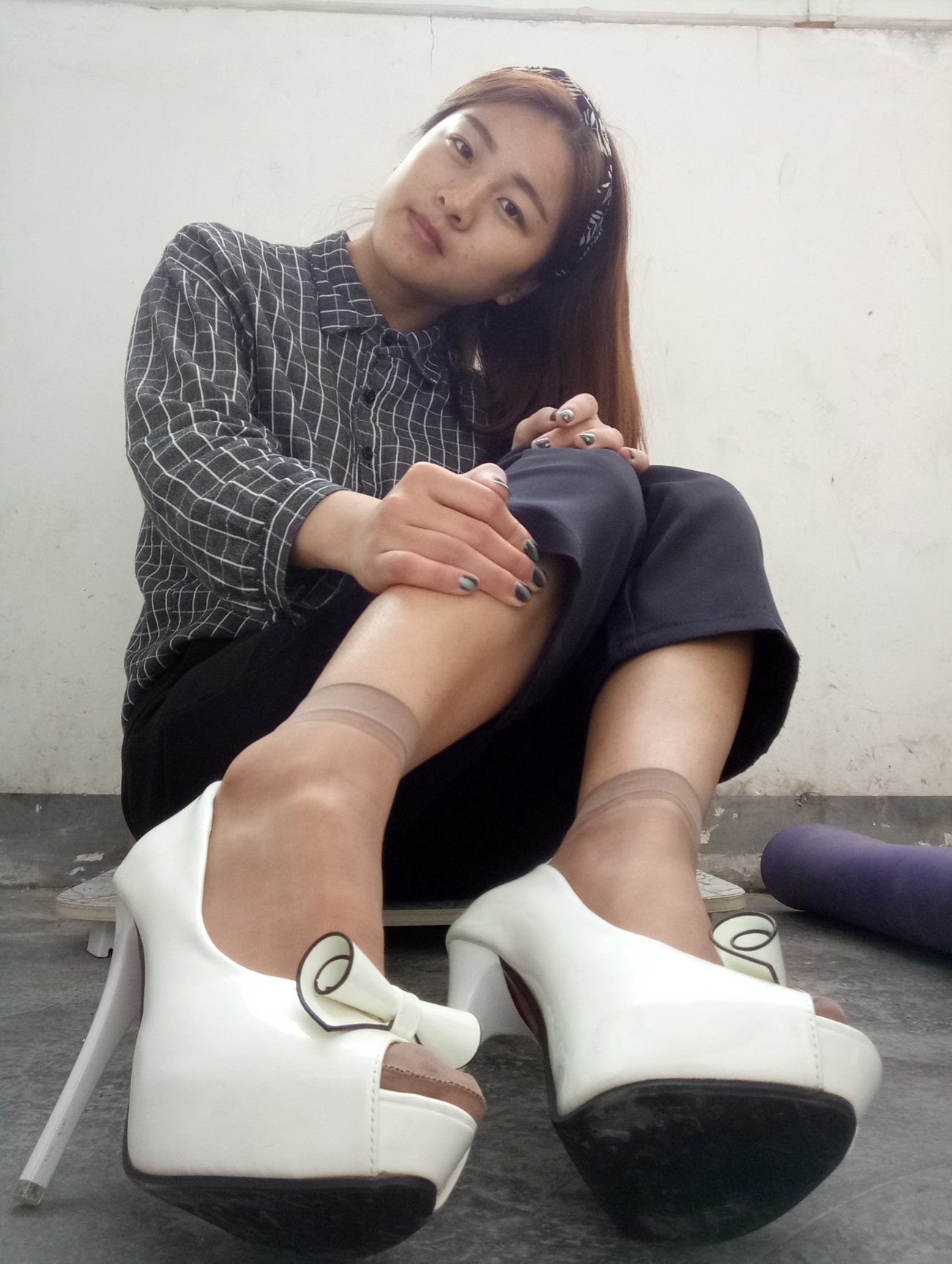 图片[36]-学妹校园寝室短丝系列003期 马聪[57P] – 速更版-美库