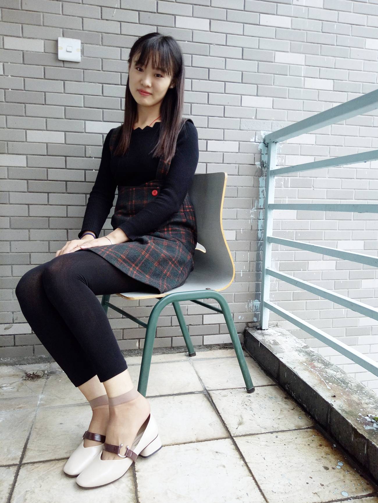 图片[82]-学妹校园寝室短丝系列001期 王丽君[85P] – 速更版-美库