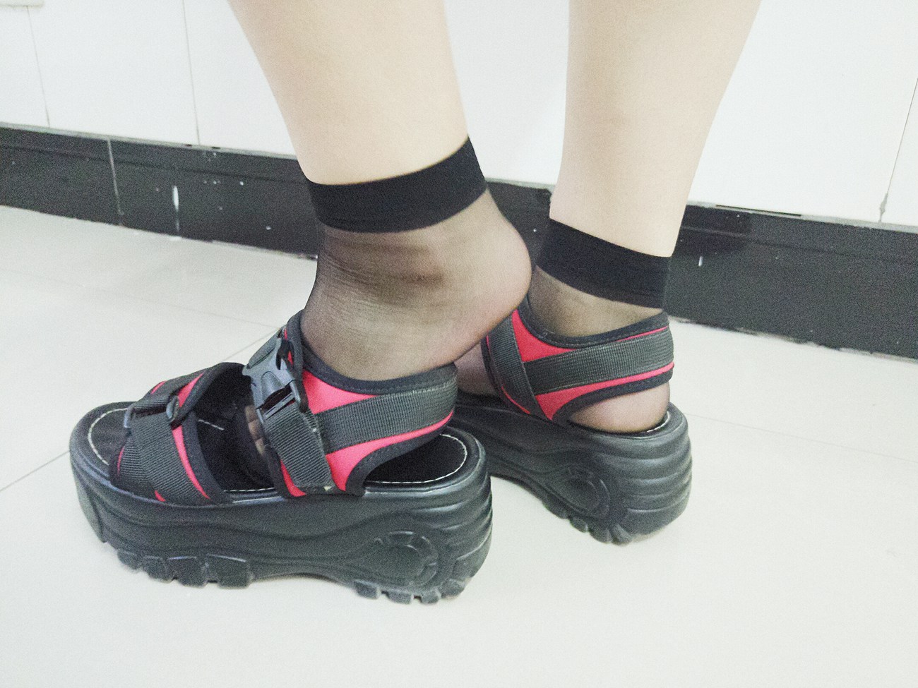 图片[54]-学妹校园寝室短丝系列002期 张梦想[104P] – 速更版-美库