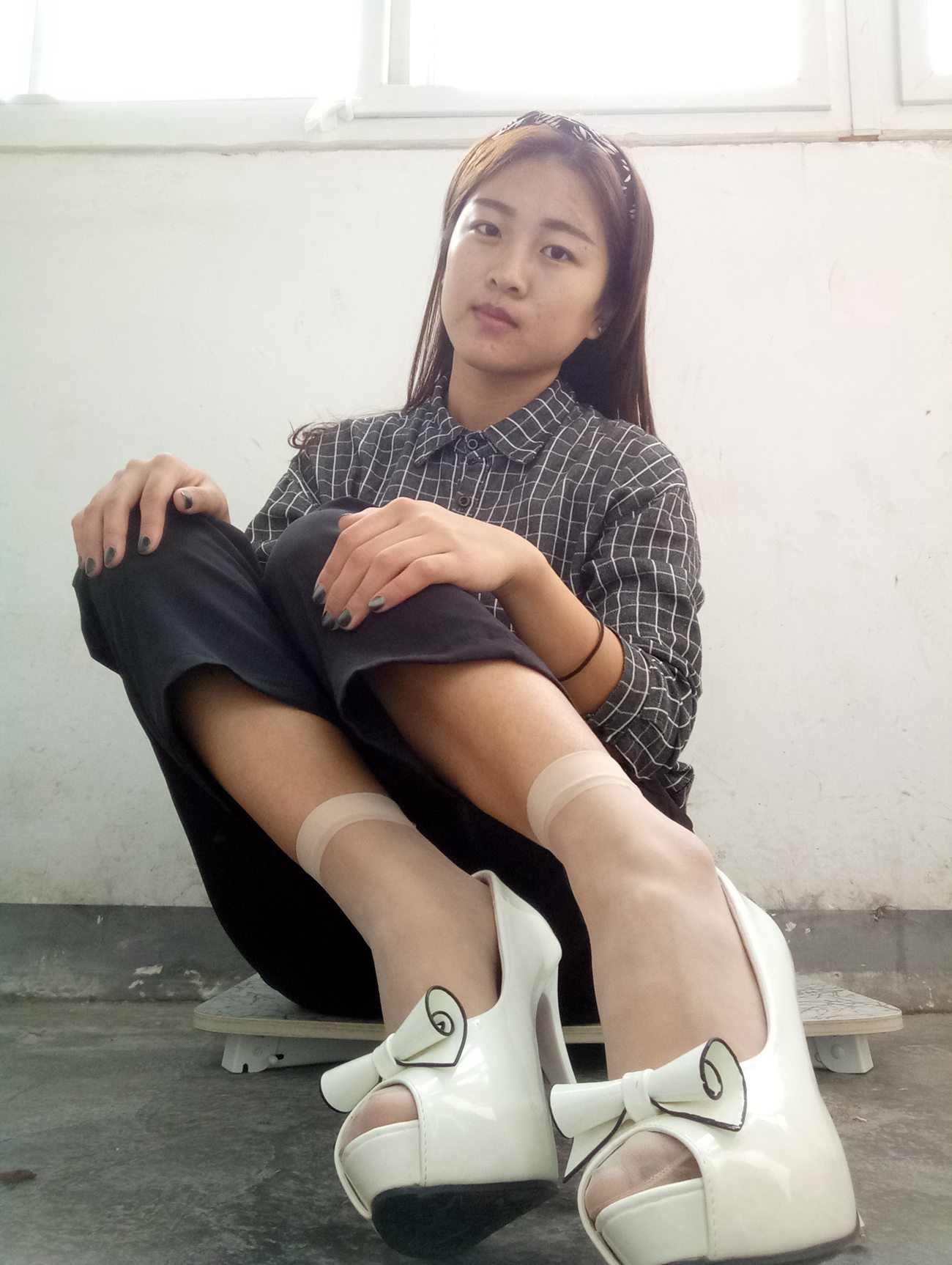 图片[42]-学妹校园寝室短丝系列003期 马聪[57P] – 速更版-美库