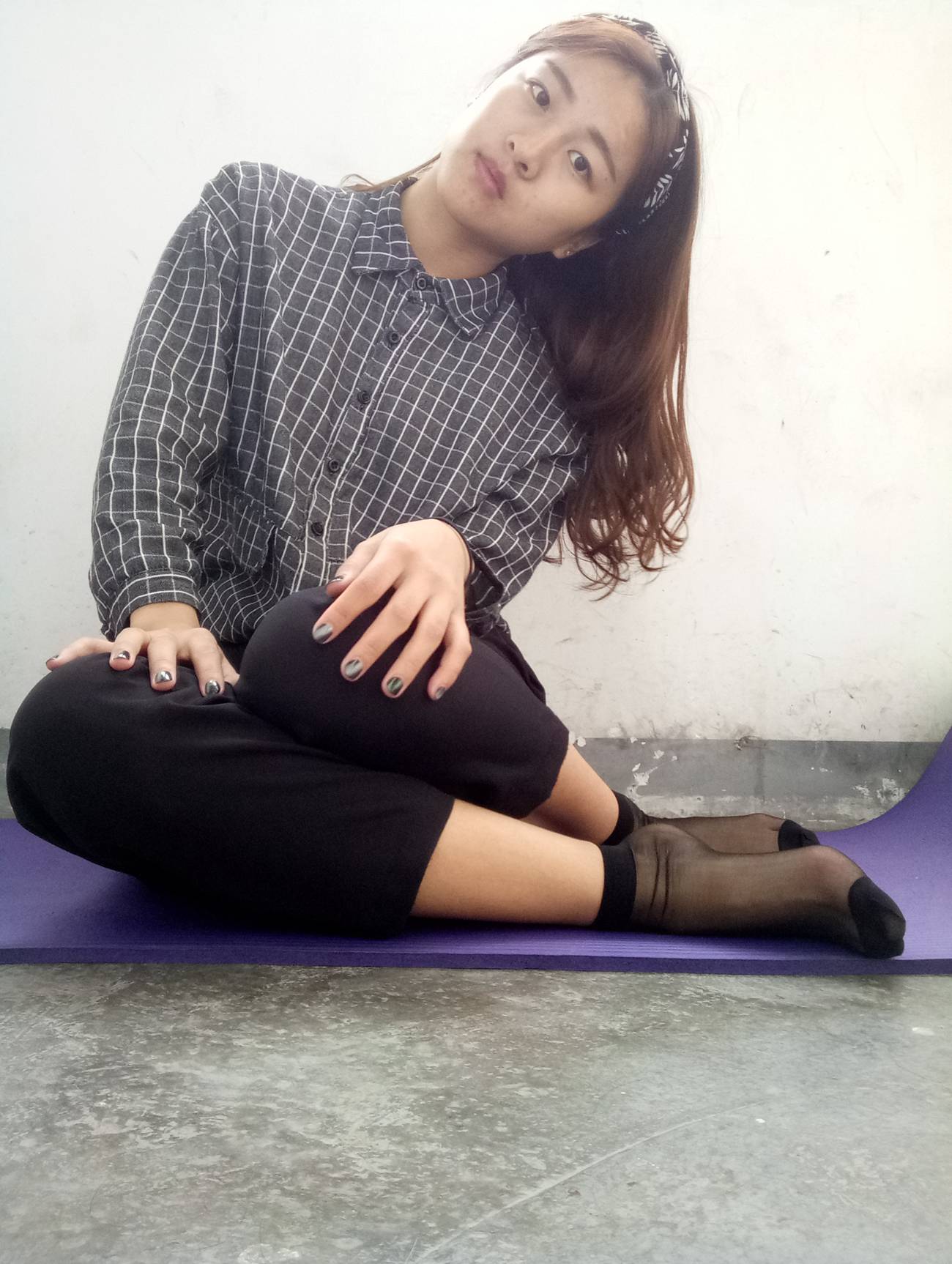 图片[45]-学妹校园寝室短丝系列003期 马聪[57P] – 速更版-美库