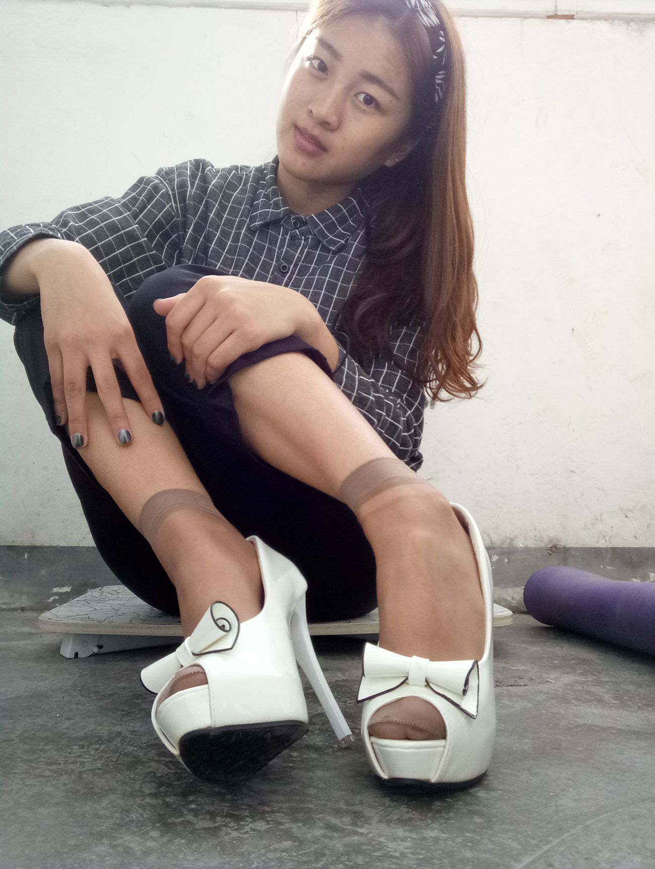 图片[46]-学妹校园寝室短丝系列003期 马聪[57P] – 速更版-美库