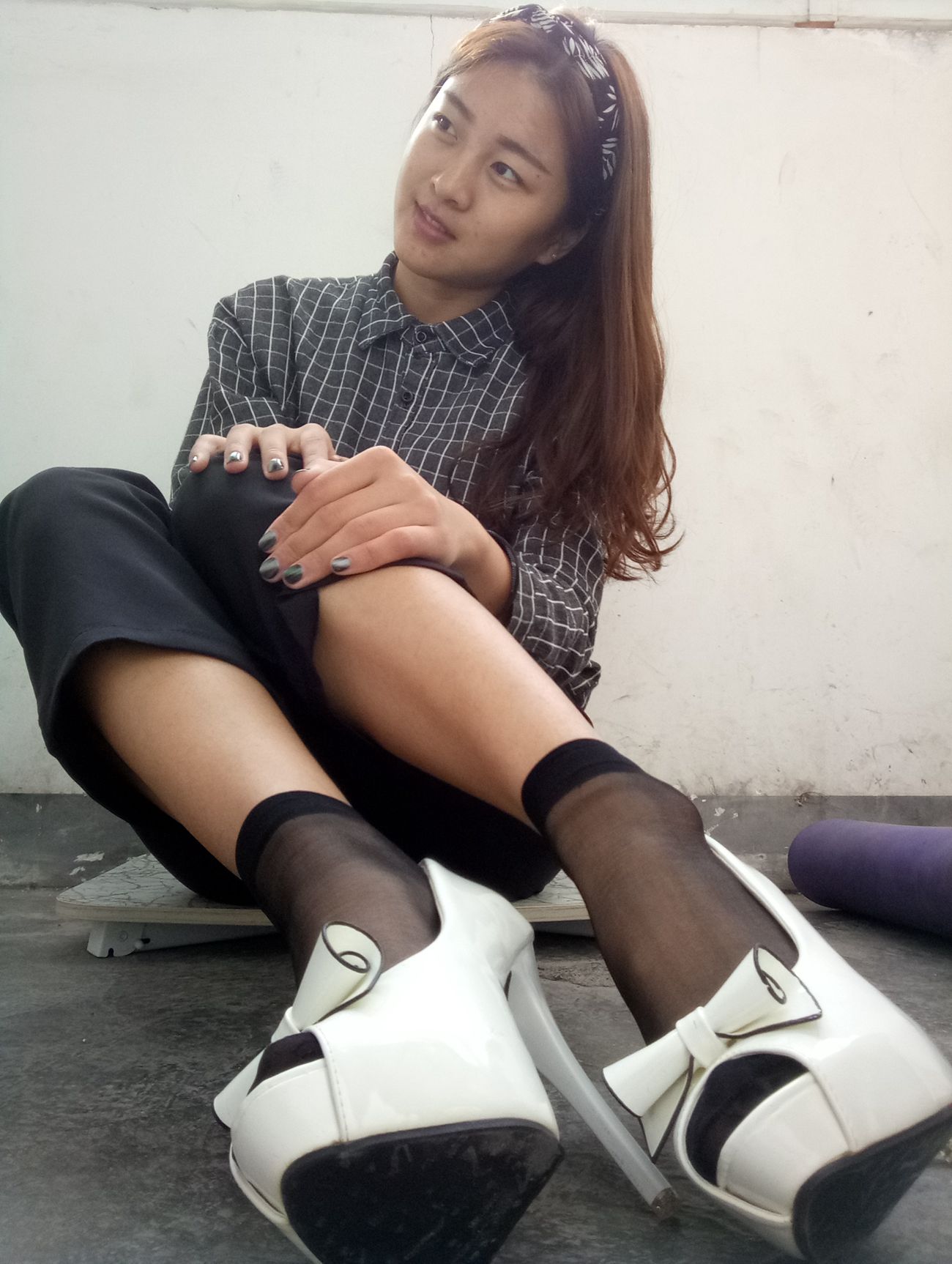 图片[49]-学妹校园寝室短丝系列003期 马聪[57P] – 速更版-美库