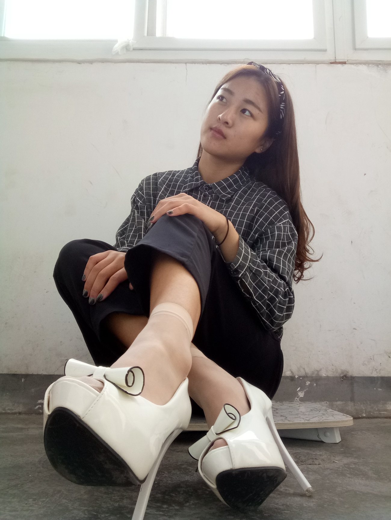 图片[51]-学妹校园寝室短丝系列003期 马聪[57P] – 速更版-美库