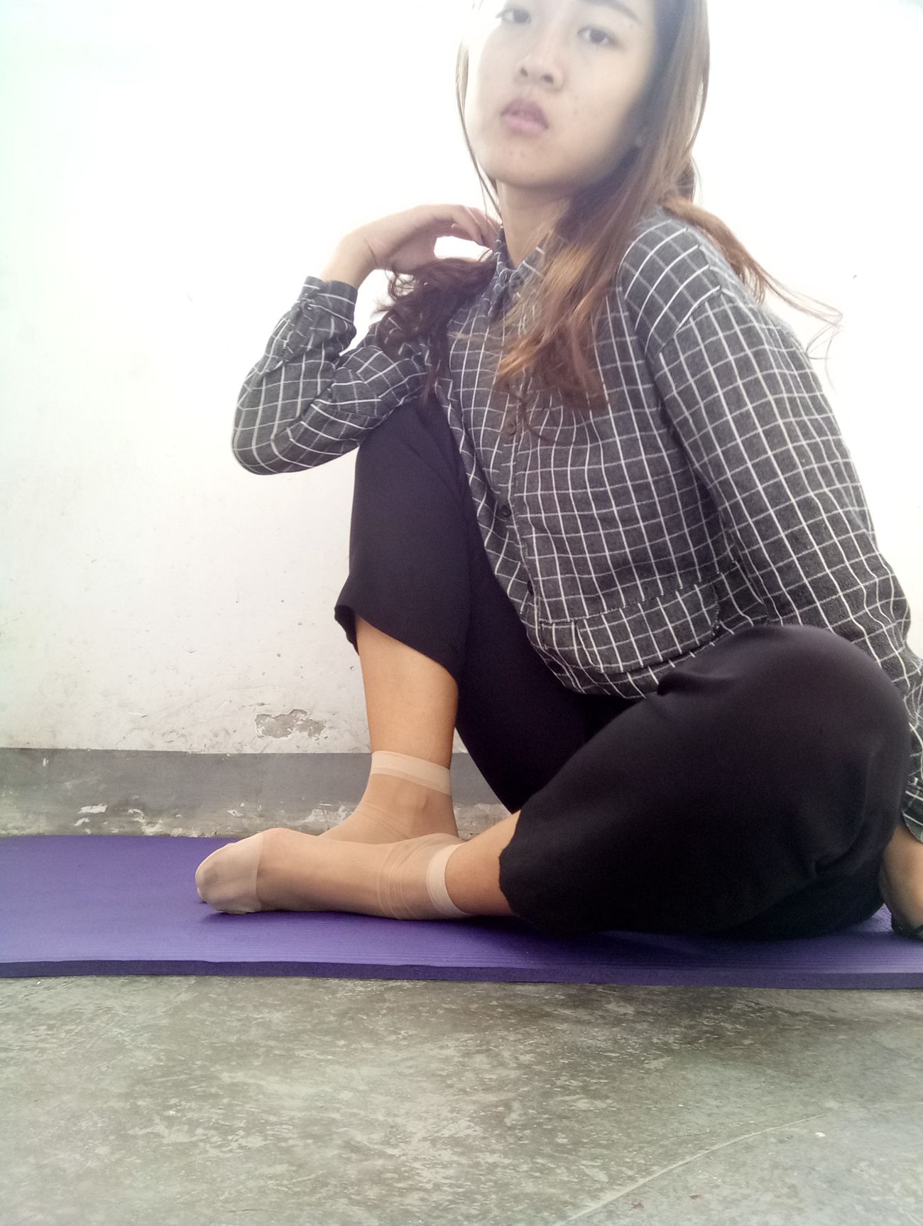 图片[54]-学妹校园寝室短丝系列003期 马聪[57P] – 速更版-美库