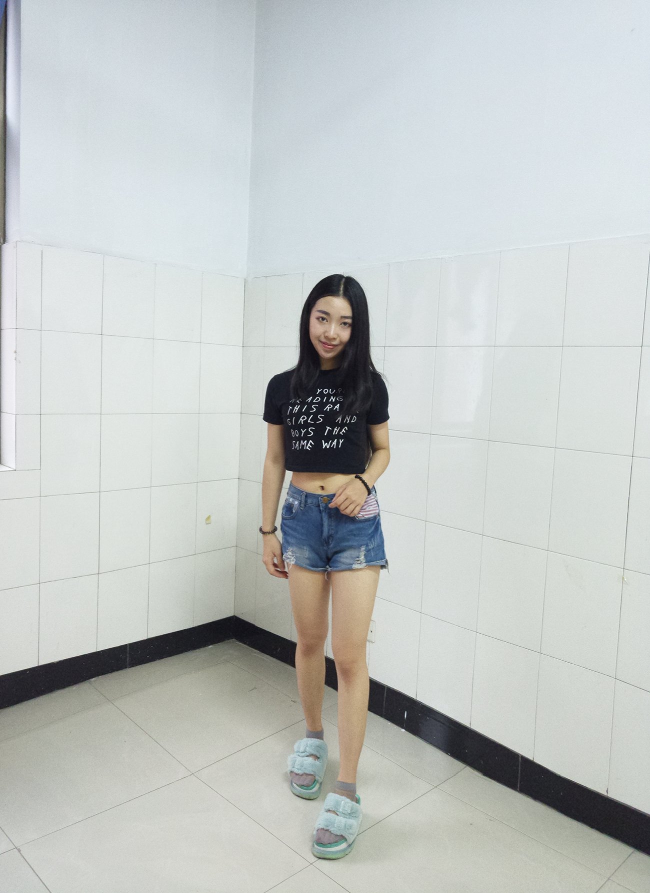 图片[84]-学妹校园寝室短丝系列002期 张梦想[104P] – 速更版-美库