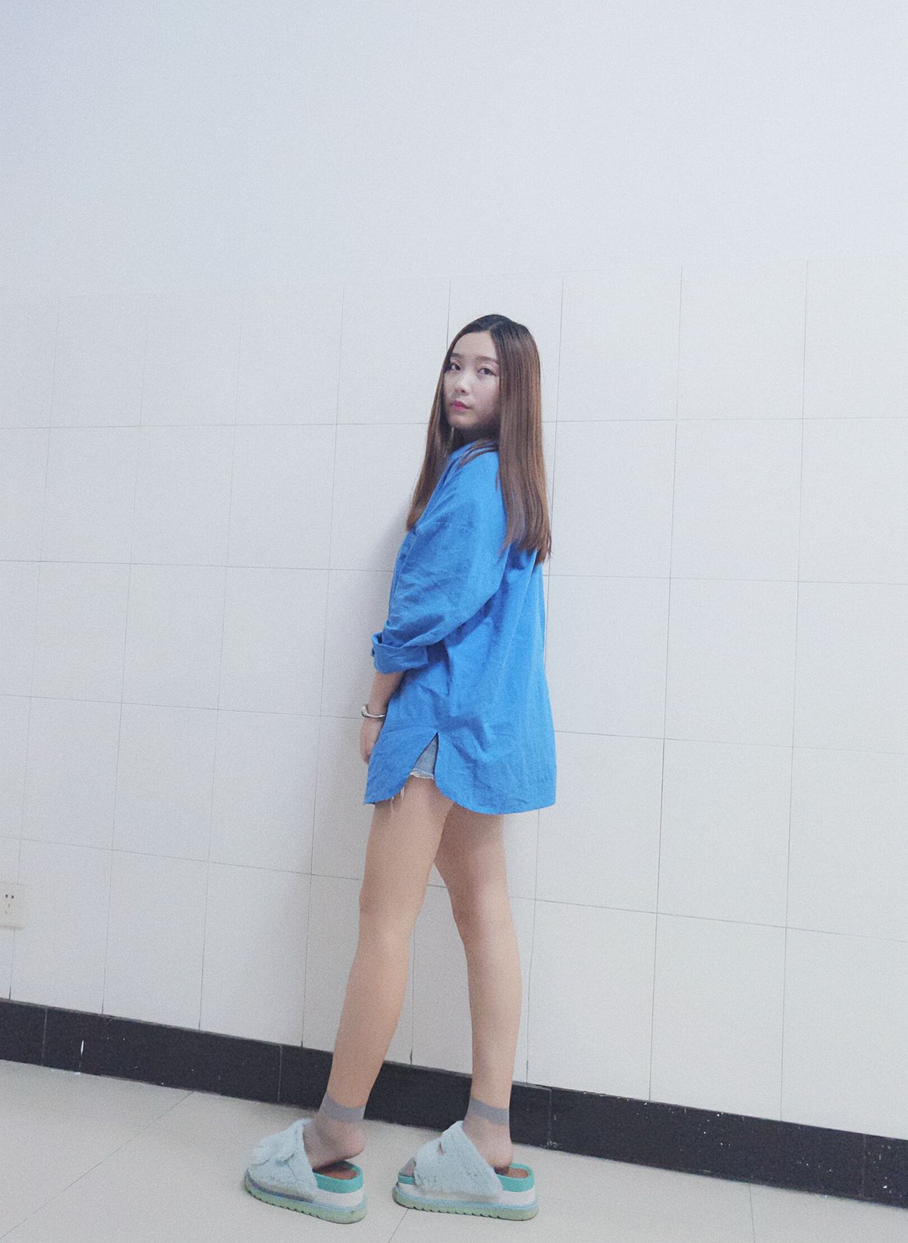 图片[103]-学妹校园寝室短丝系列002期 张梦想[104P] – 速更版-美库