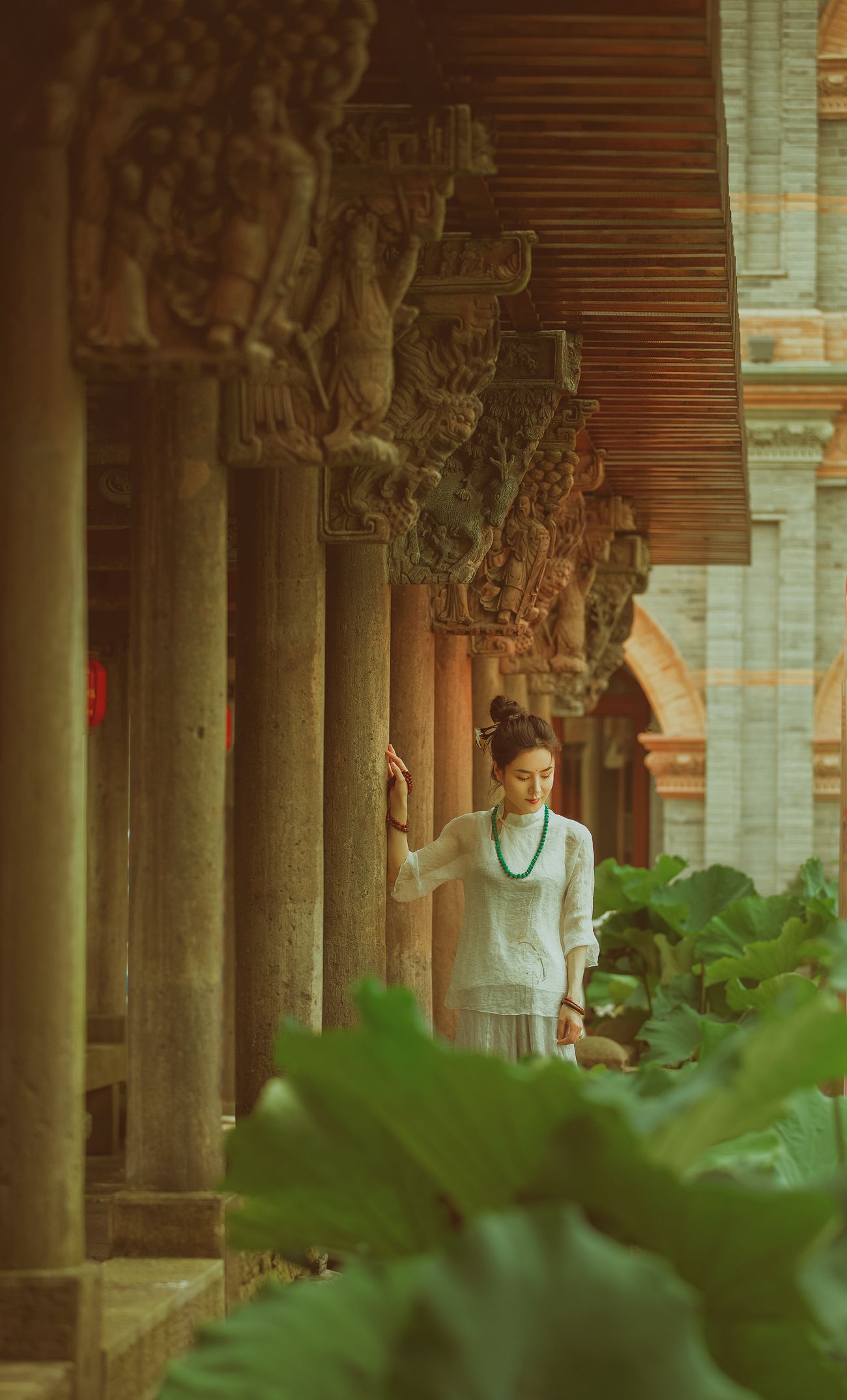 图片[6]-[YITUYU艺图语] 2021.08.14 赏荷记 颗颗树 [36P] – 速更版-美库