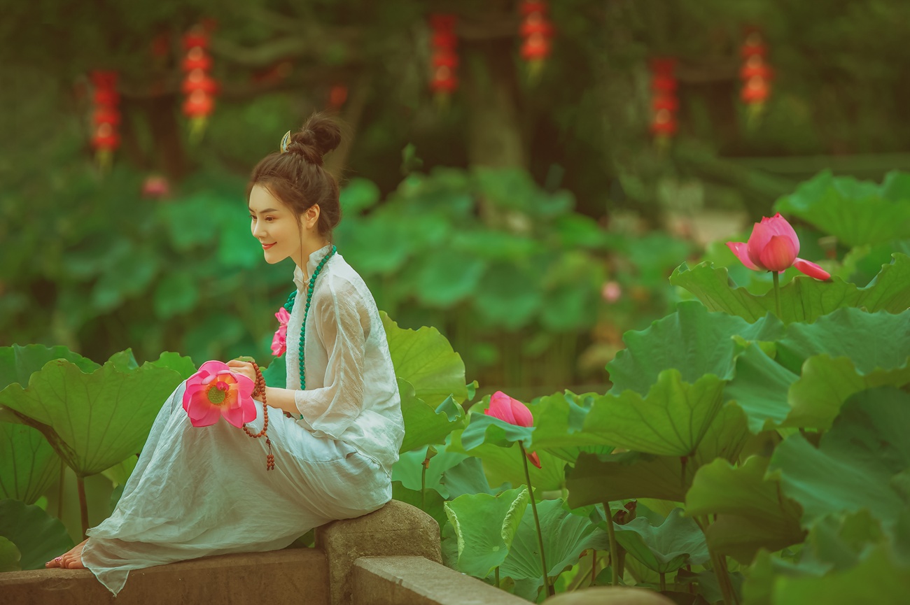 图片[13]-[YITUYU艺图语] 2021.08.14 赏荷记 颗颗树 [36P] – 速更版-美库