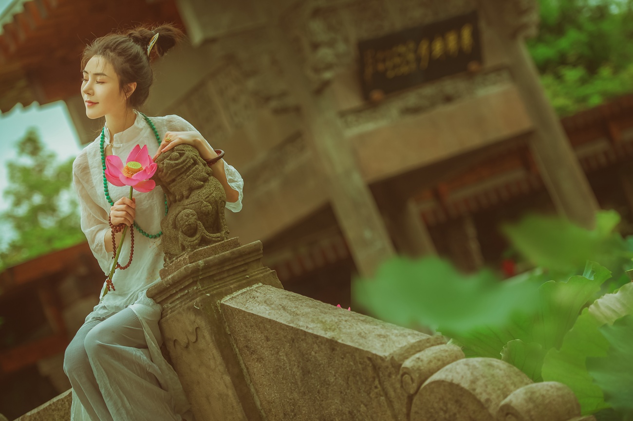 图片[14]-[YITUYU艺图语] 2021.08.14 赏荷记 颗颗树 [36P] – 速更版-美库