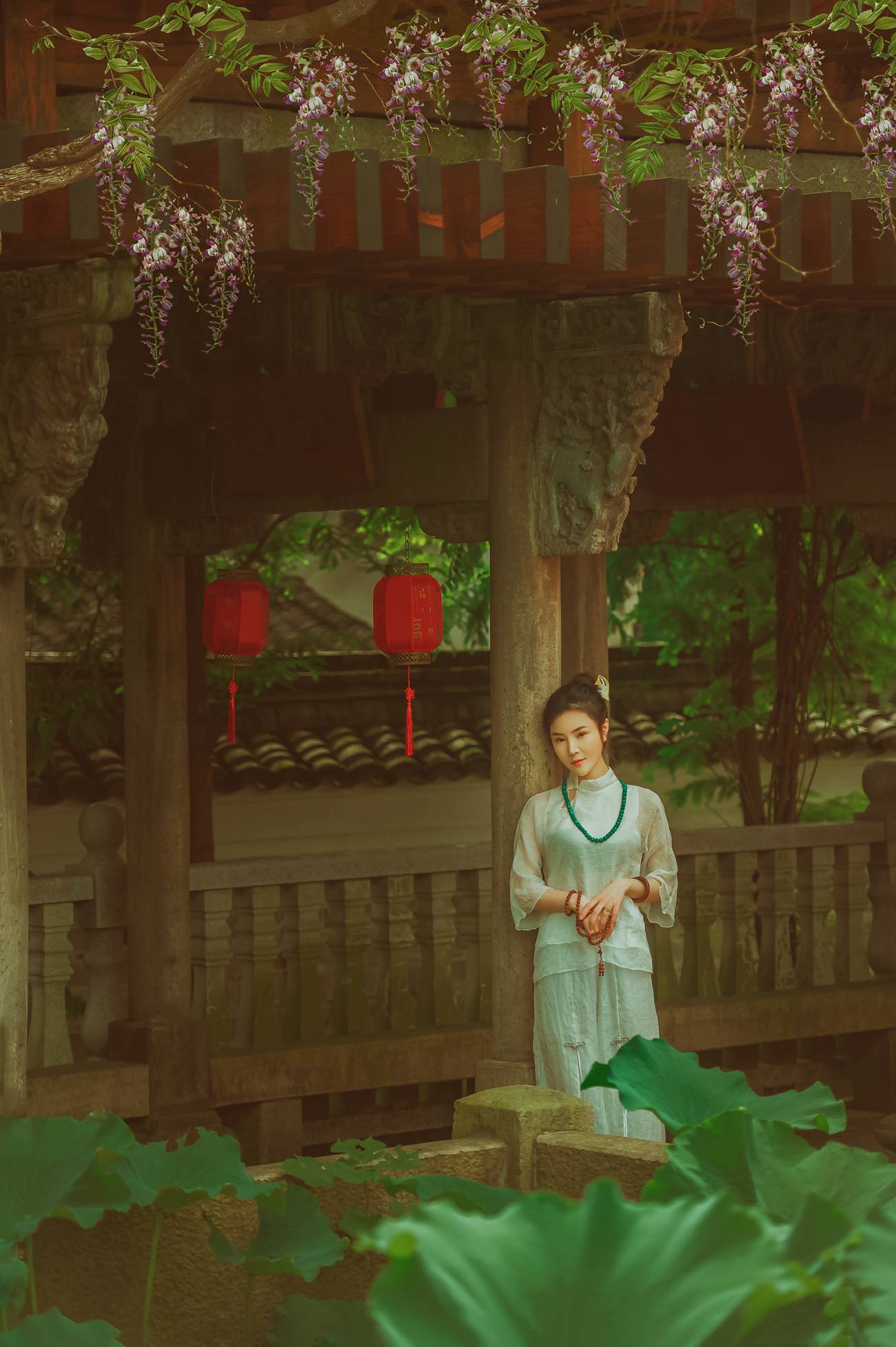 图片[21]-[YITUYU艺图语] 2021.08.14 赏荷记 颗颗树 [36P] – 速更版-美库