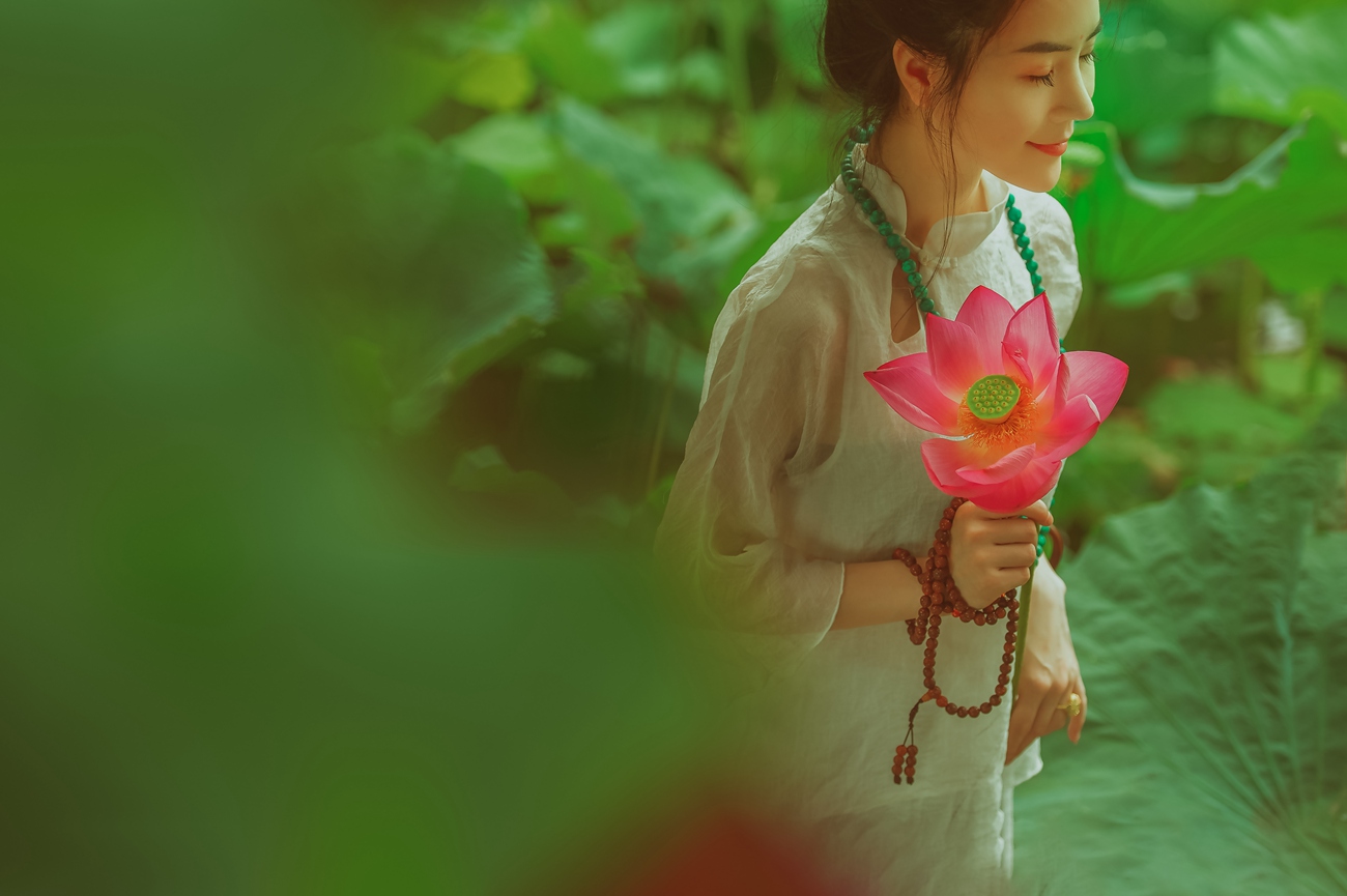 图片[24]-[YITUYU艺图语] 2021.08.14 赏荷记 颗颗树 [36P] – 速更版-美库