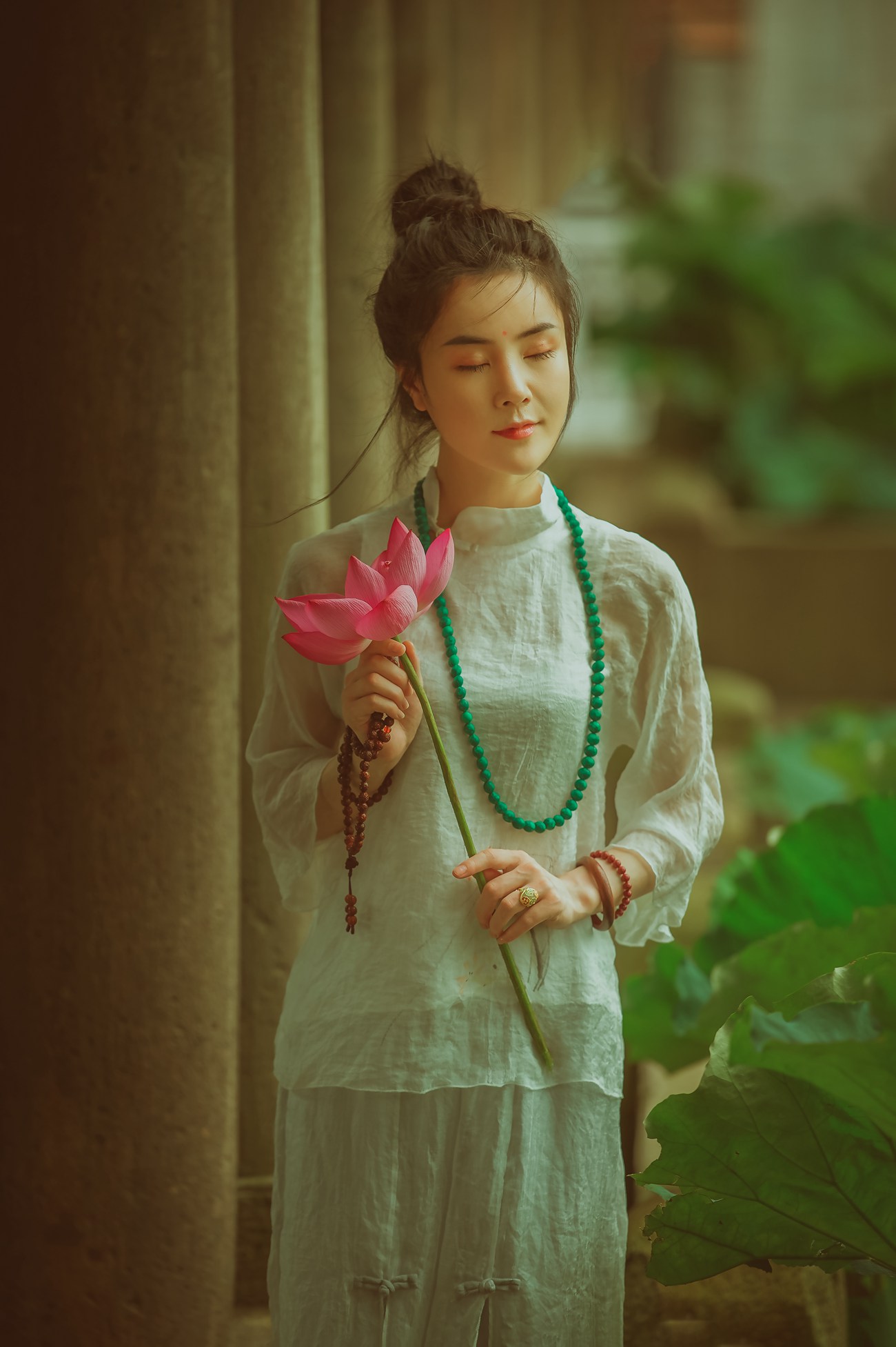 图片[26]-[YITUYU艺图语] 2021.08.14 赏荷记 颗颗树 [36P] – 速更版-美库