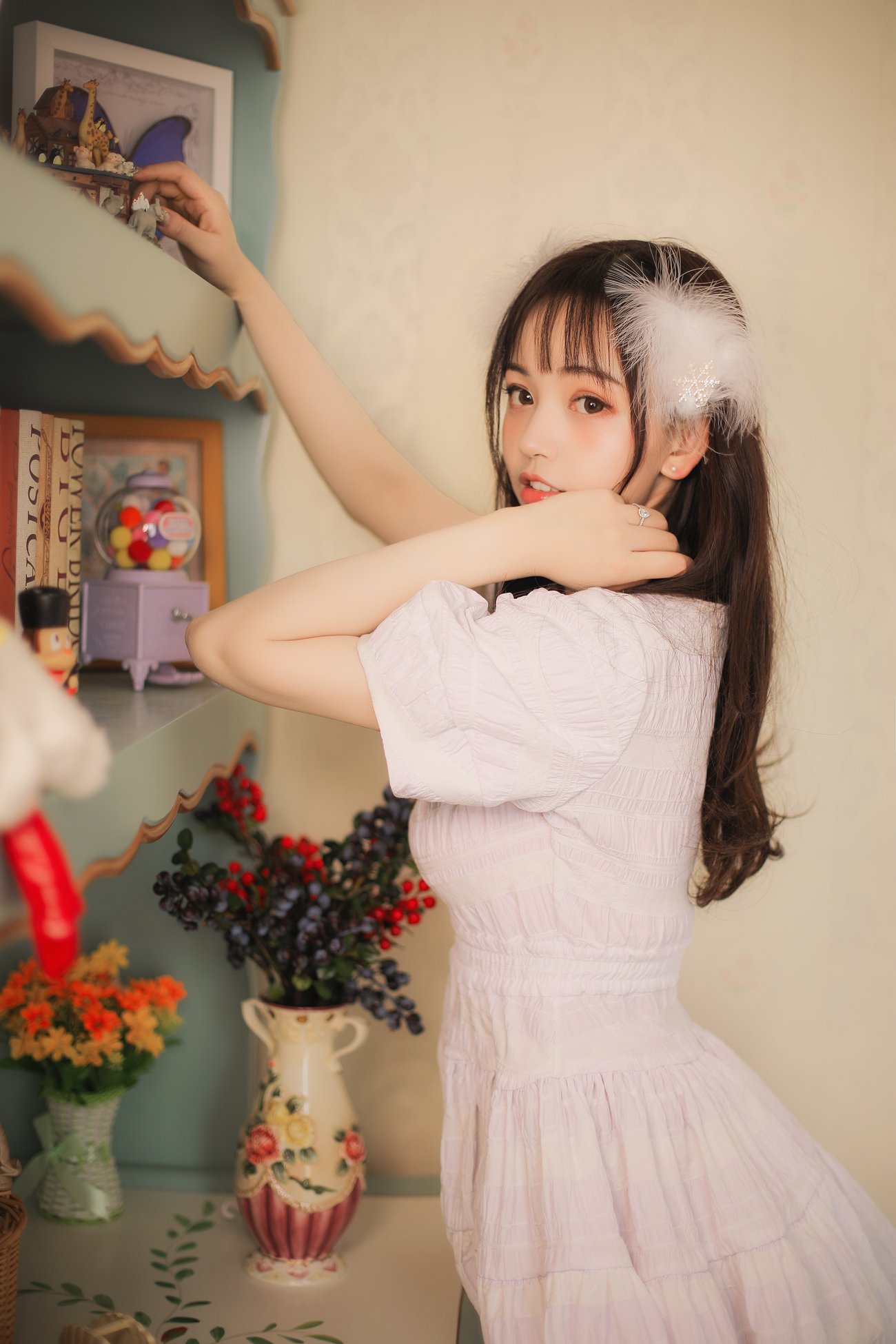 图片[18]-[YITUYU艺图语] 2021.08.14 小羽毛 久久 [22P] – 速更版-美库