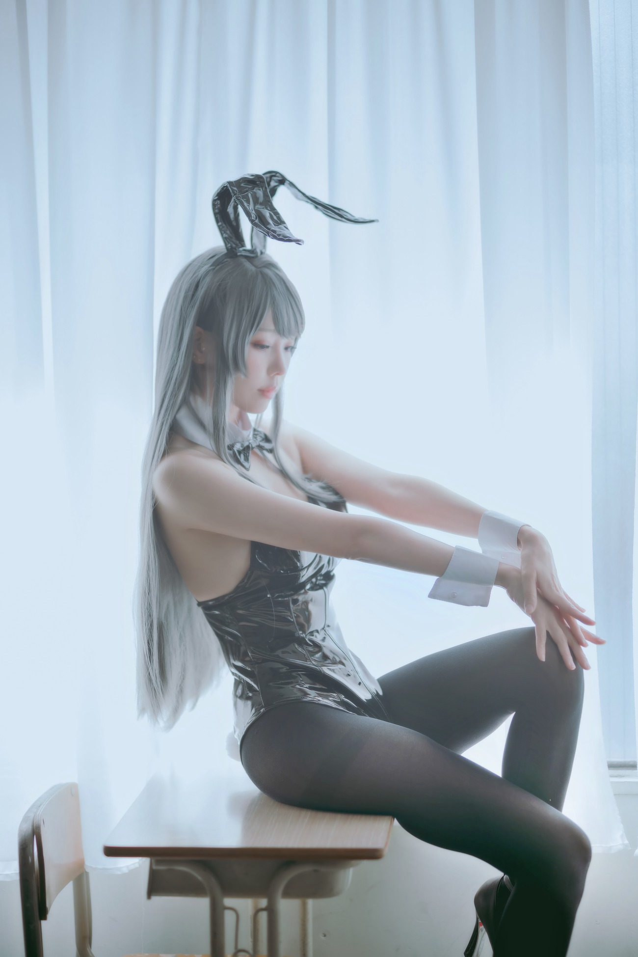 图片[15]-Ely_eee(ElyEE子) – 麻衣学姊 [69P] – 速更版-美库