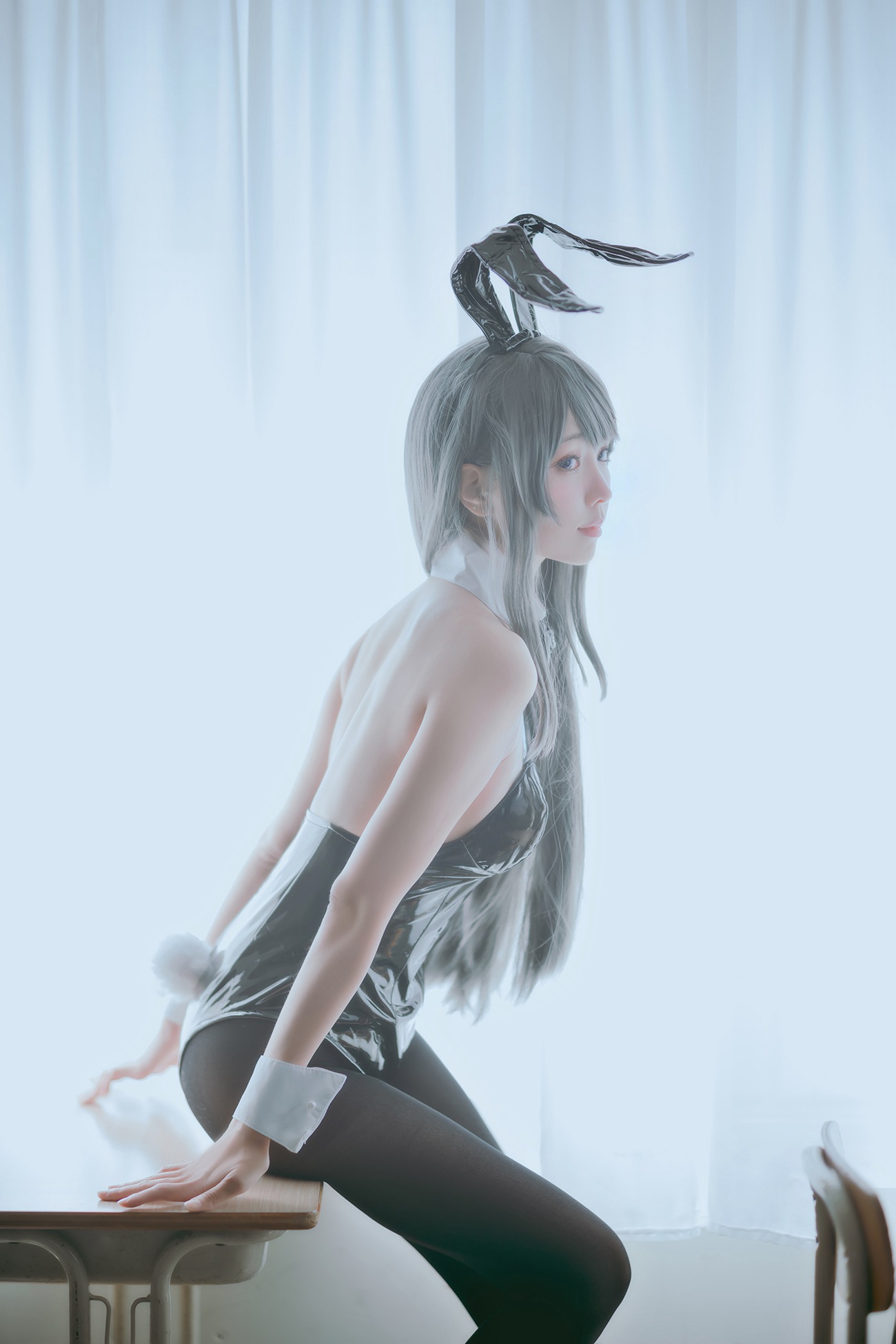 图片[19]-Ely_eee(ElyEE子) – 麻衣学姊 [69P] – 速更版-美库