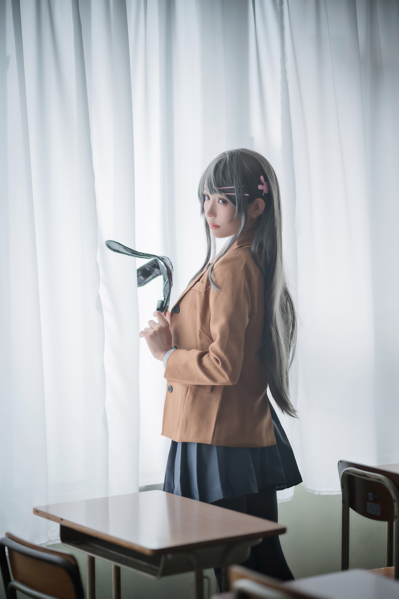 图片[39]-Ely_eee(ElyEE子) – 麻衣学姊 [69P] – 速更版-美库