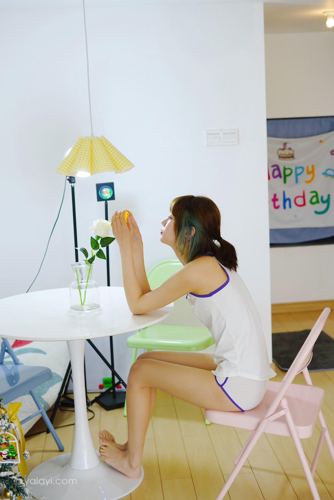 图片[17]-[YALAYI雅拉伊] 2022.03.16 NO.909 一个人独处 兰子 [43P] – 速更版-美库