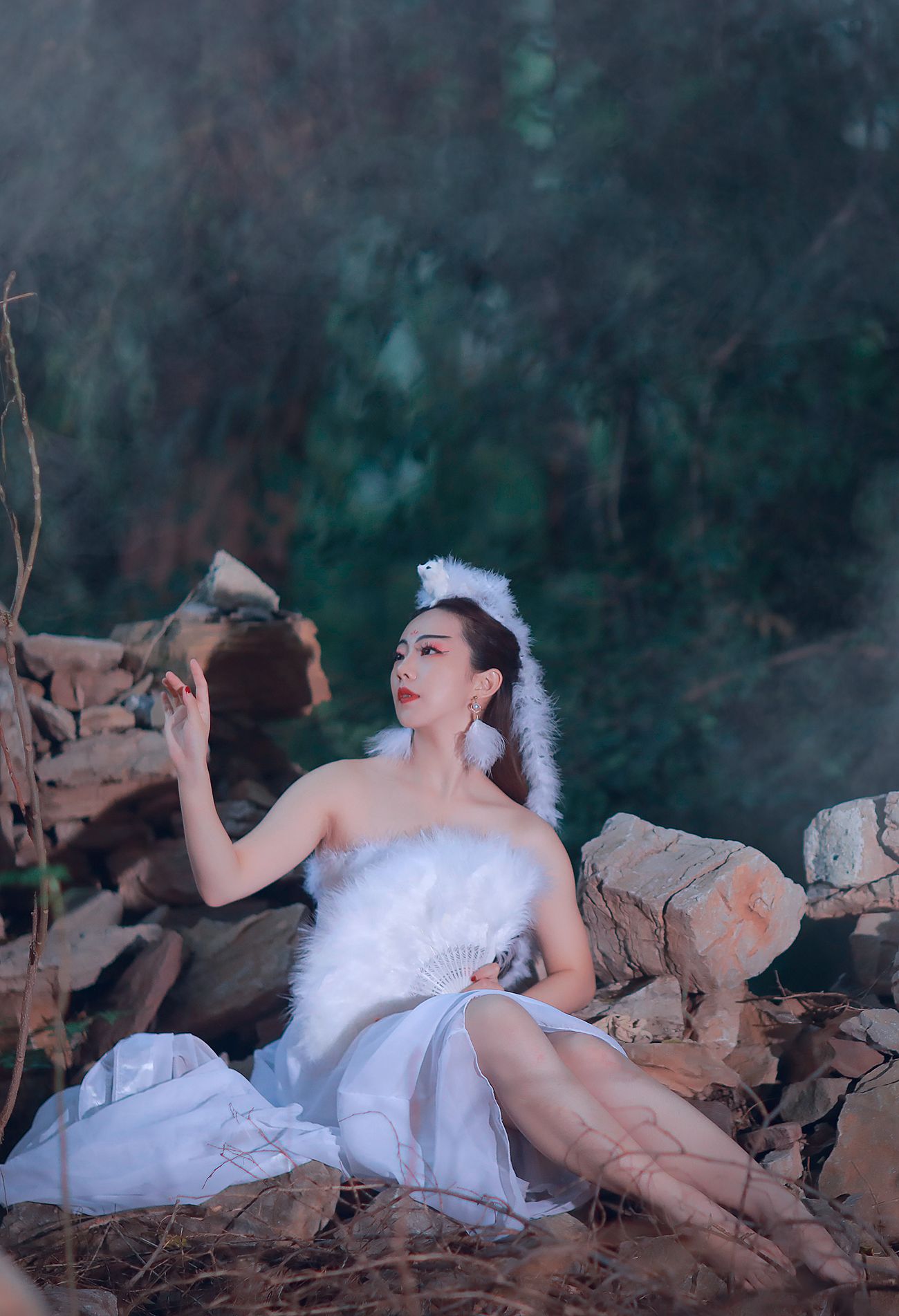 图片[12]-[YITUYU艺图语] 2021.08.16 白狐 小米 [19P] – 速更版-美库