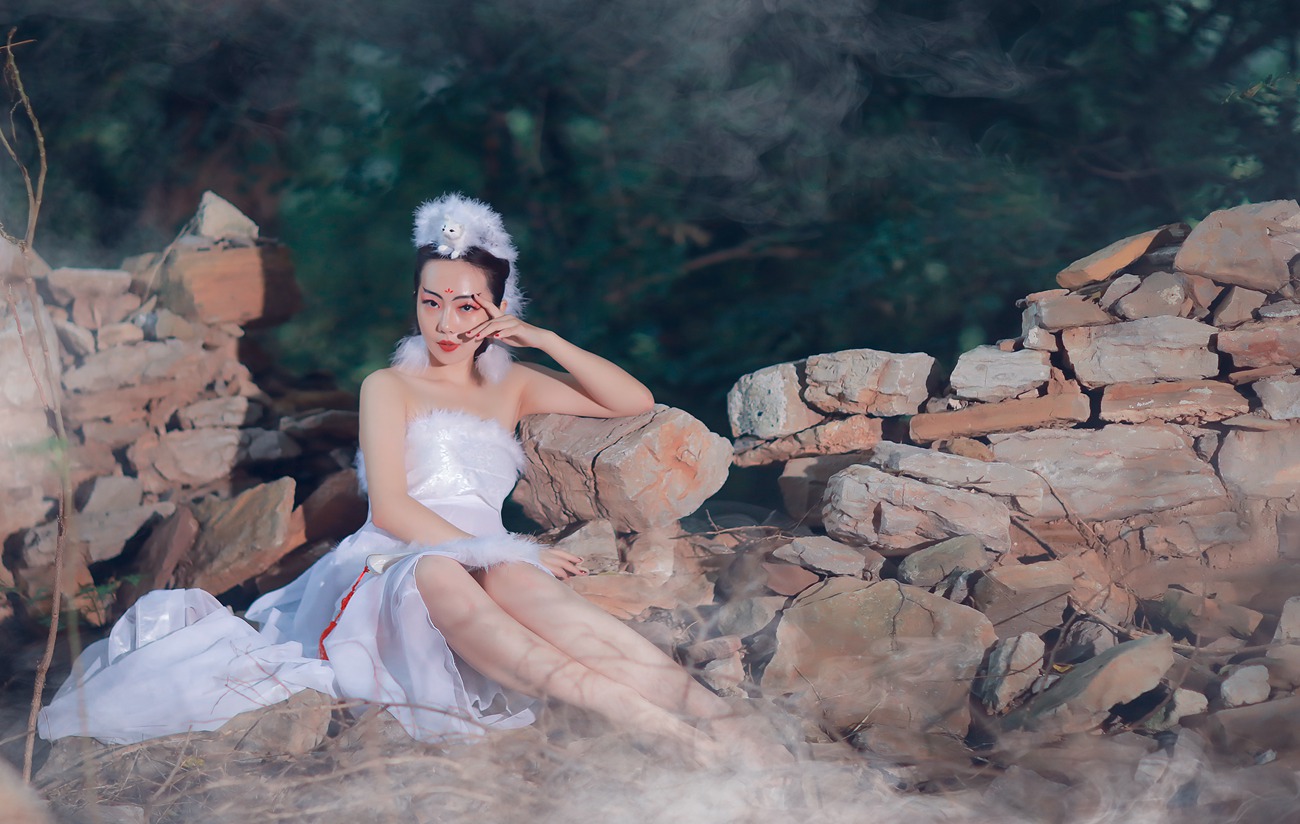 图片[14]-[YITUYU艺图语] 2021.08.16 白狐 小米 [19P] – 速更版-美库