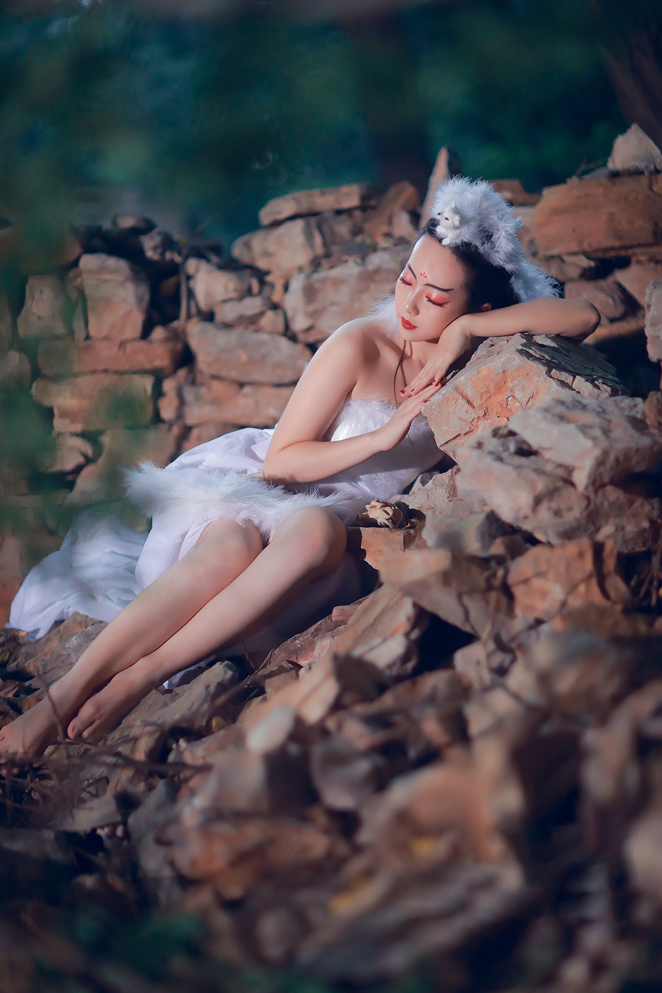 图片[18]-[YITUYU艺图语] 2021.08.16 白狐 小米 [19P] – 速更版-美库