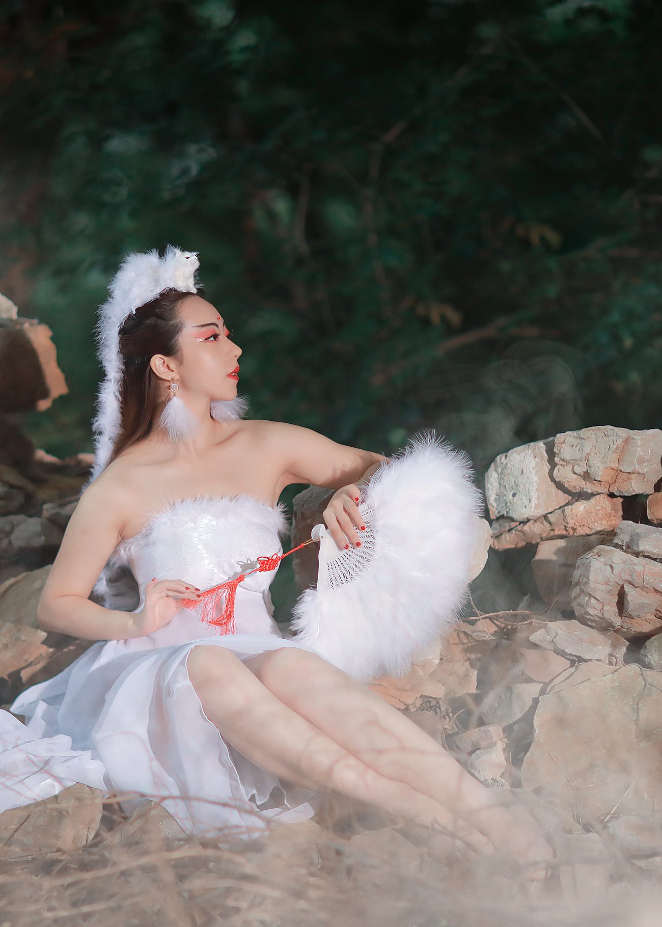 图片[19]-[YITUYU艺图语] 2021.08.16 白狐 小米 [19P] – 速更版-美库