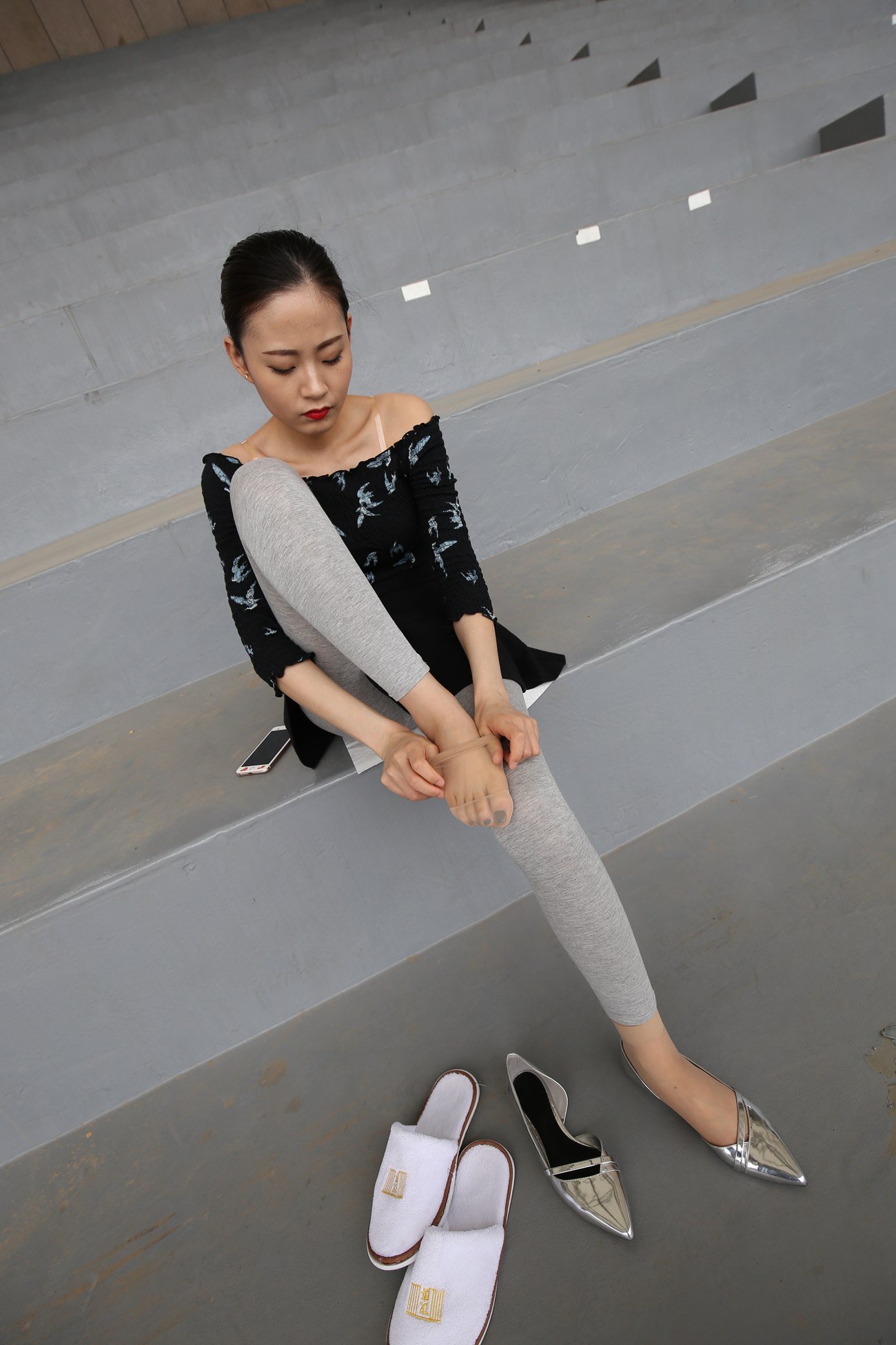 图片[13]-大西瓜爱牙膏-早期作品-Z3-6 空姐灰丝 (1)[67P] – 速更版-美库