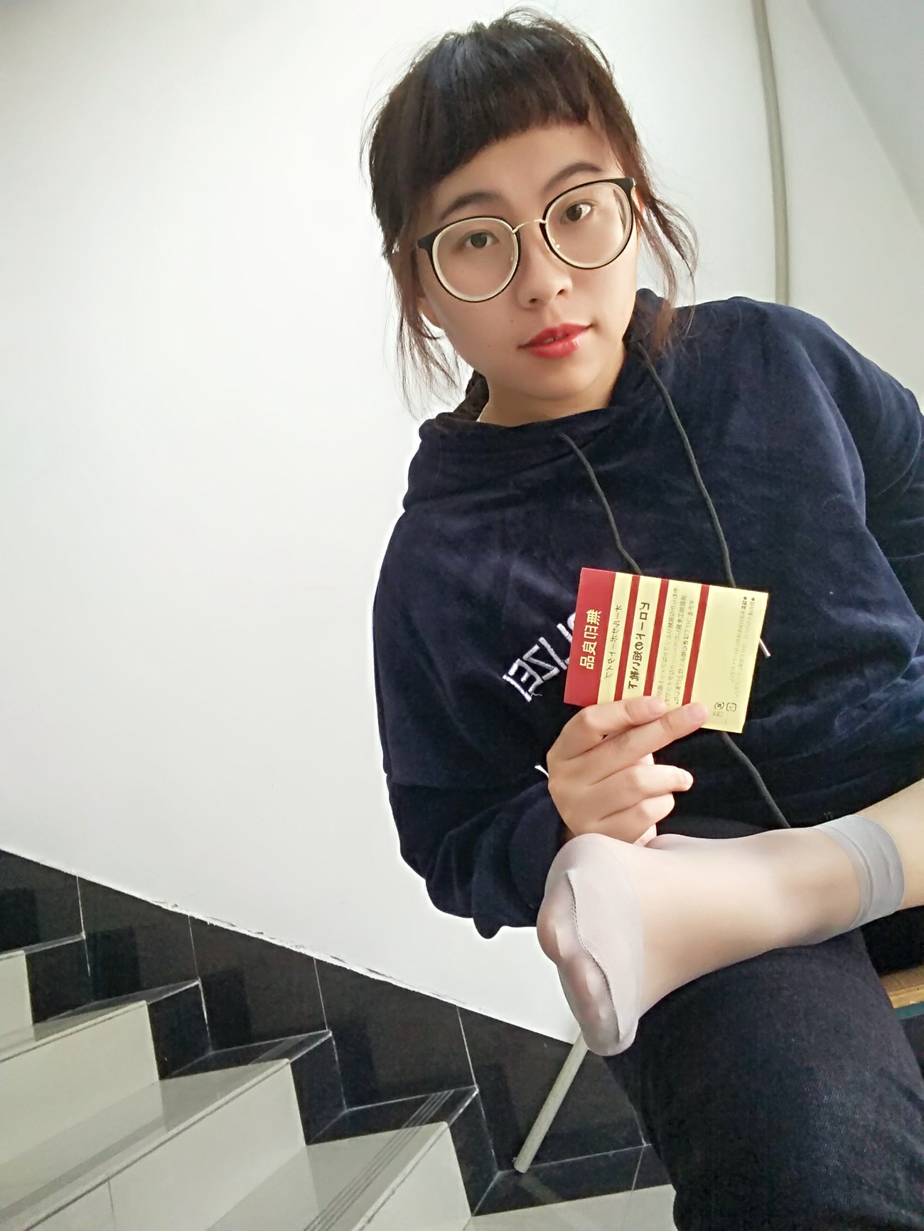 图片[18]-学妹校园寝室短丝系列004期 沈惠玲[63P] – 速更版-美库