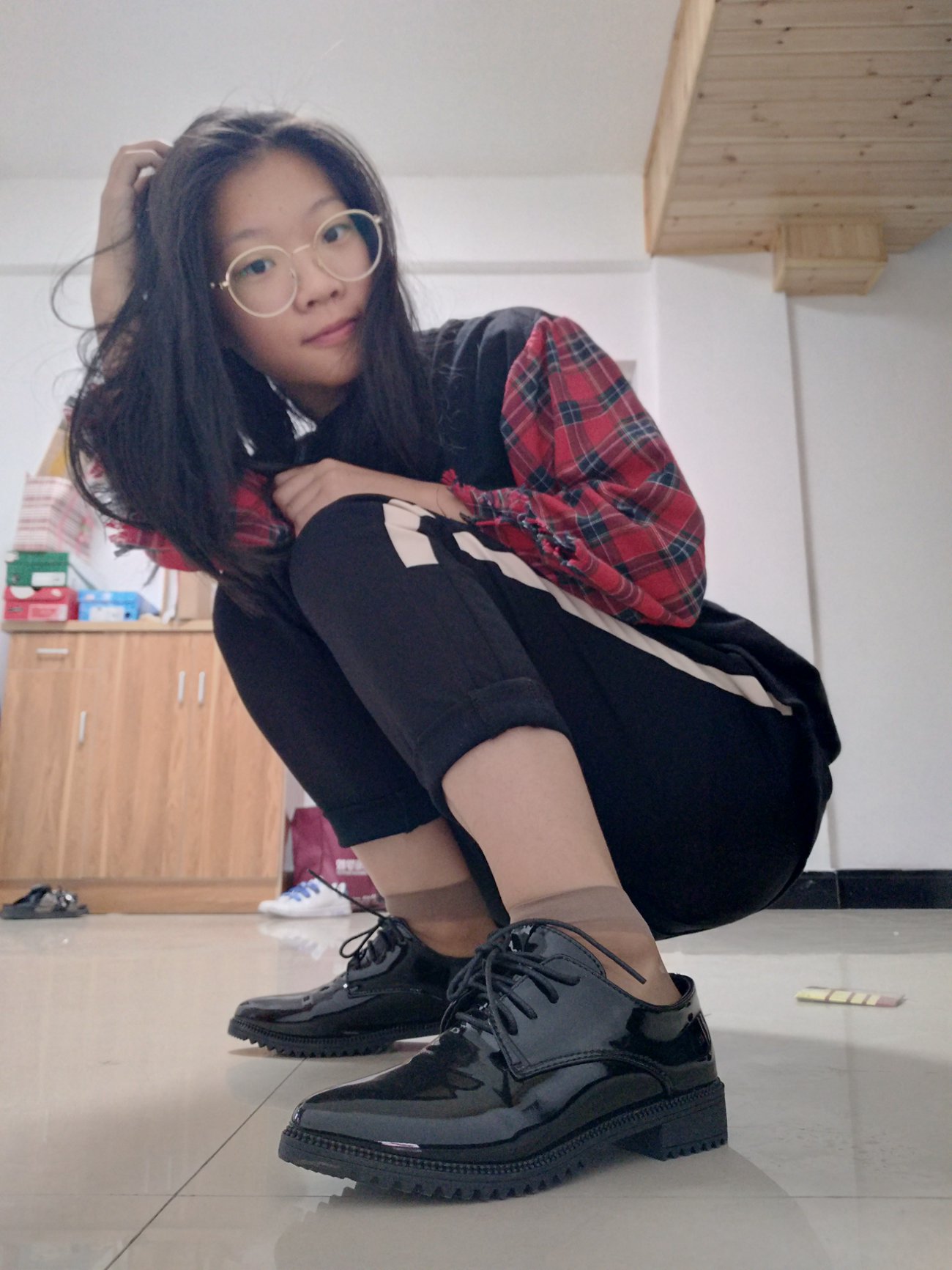 图片[10]-学妹校园寝室短丝系列006期 洪婷婷[83P] – 速更版-美库