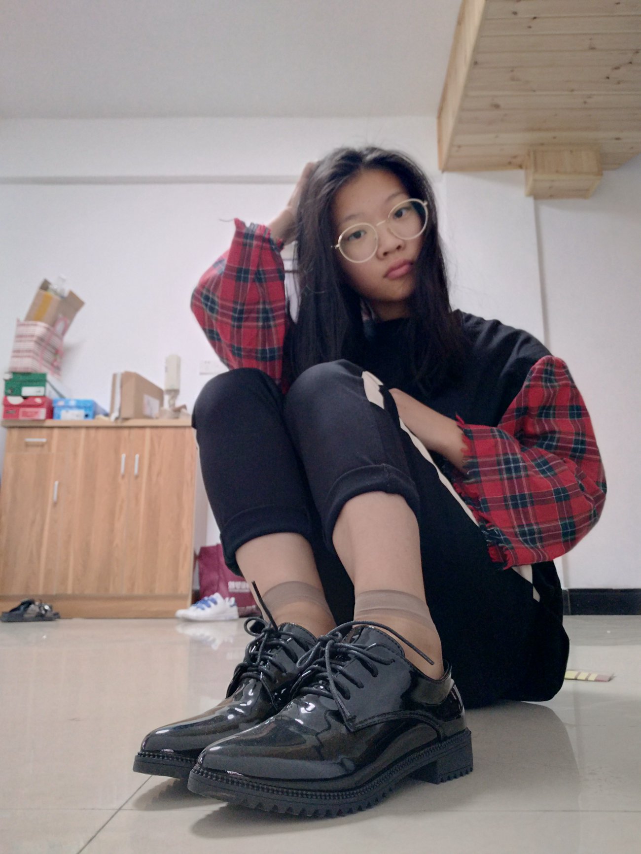 图片[13]-学妹校园寝室短丝系列006期 洪婷婷[83P] – 速更版-美库