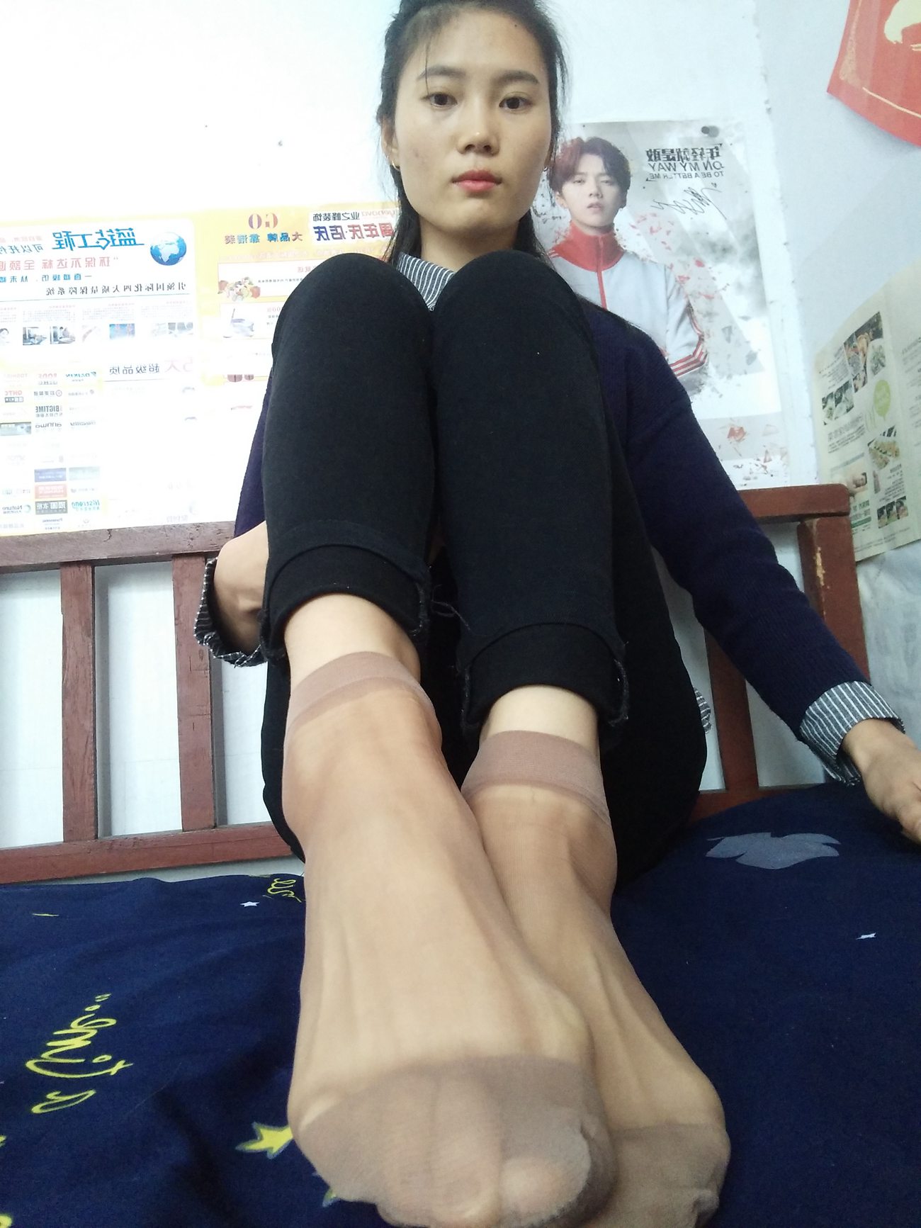 图片[22]-学妹校园寝室短丝系列005期 徐璐[52P] – 速更版-美库