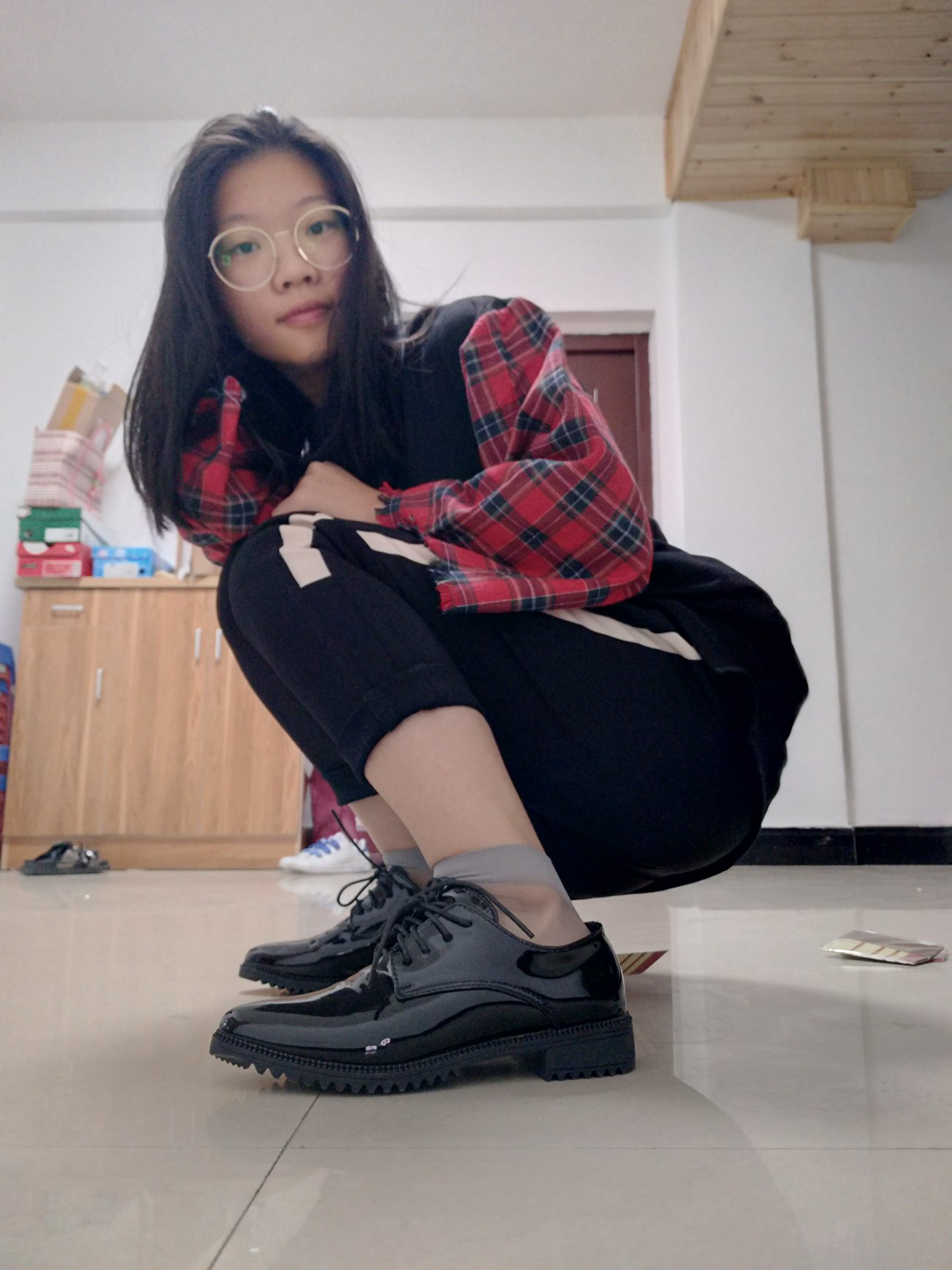 图片[21]-学妹校园寝室短丝系列006期 洪婷婷[83P] – 速更版-美库