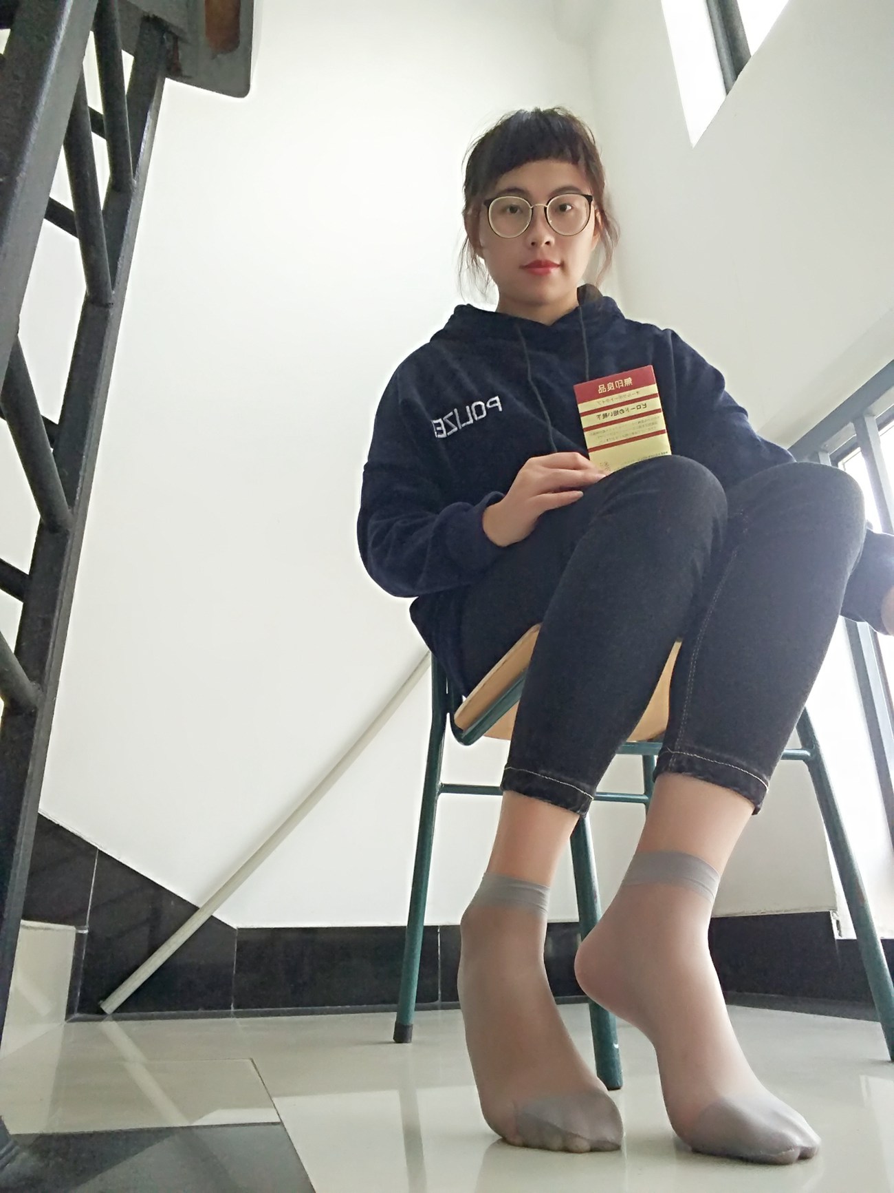 图片[36]-学妹校园寝室短丝系列004期 沈惠玲[63P] – 速更版-美库