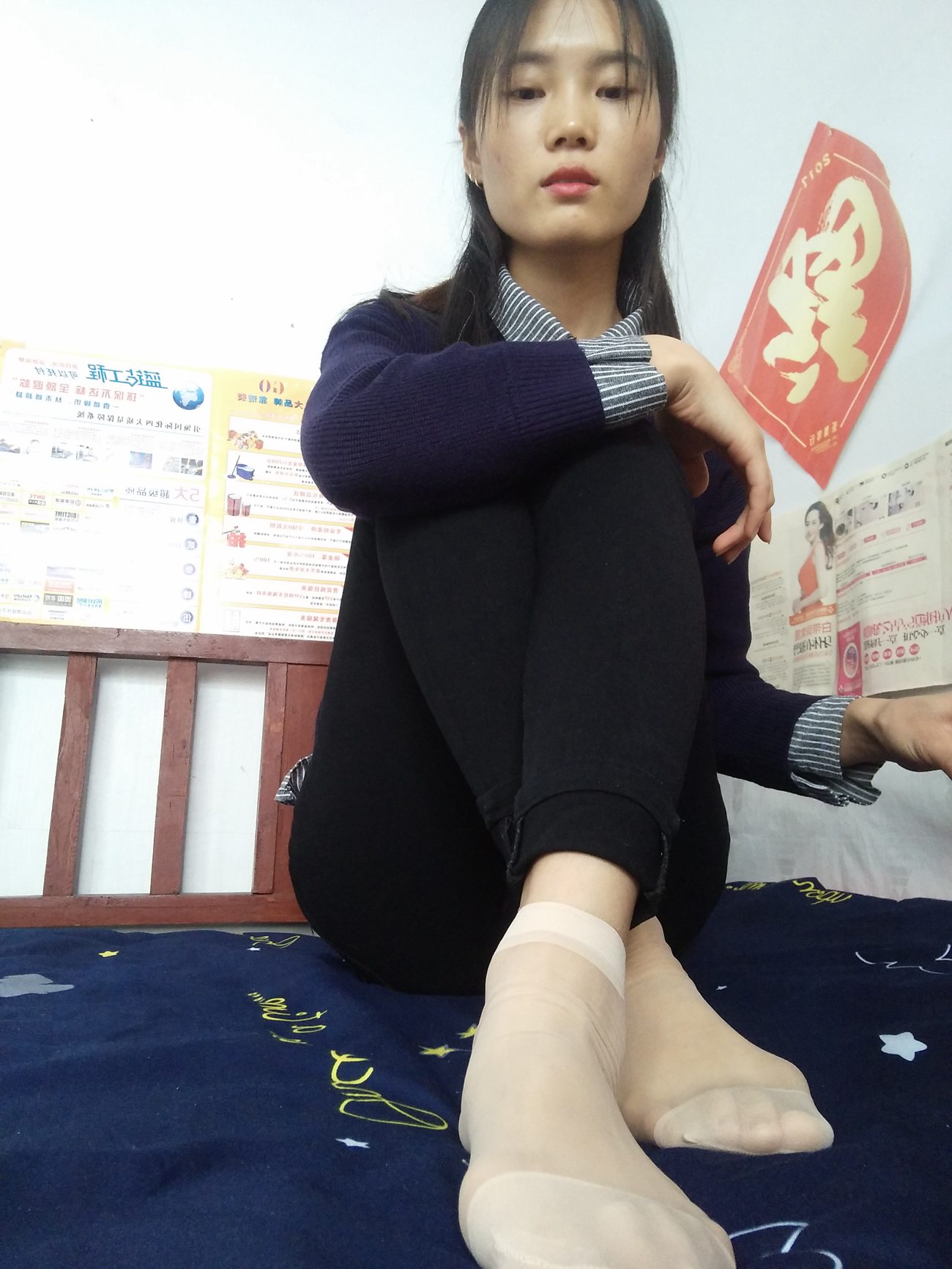 图片[32]-学妹校园寝室短丝系列005期 徐璐[52P] – 速更版-美库