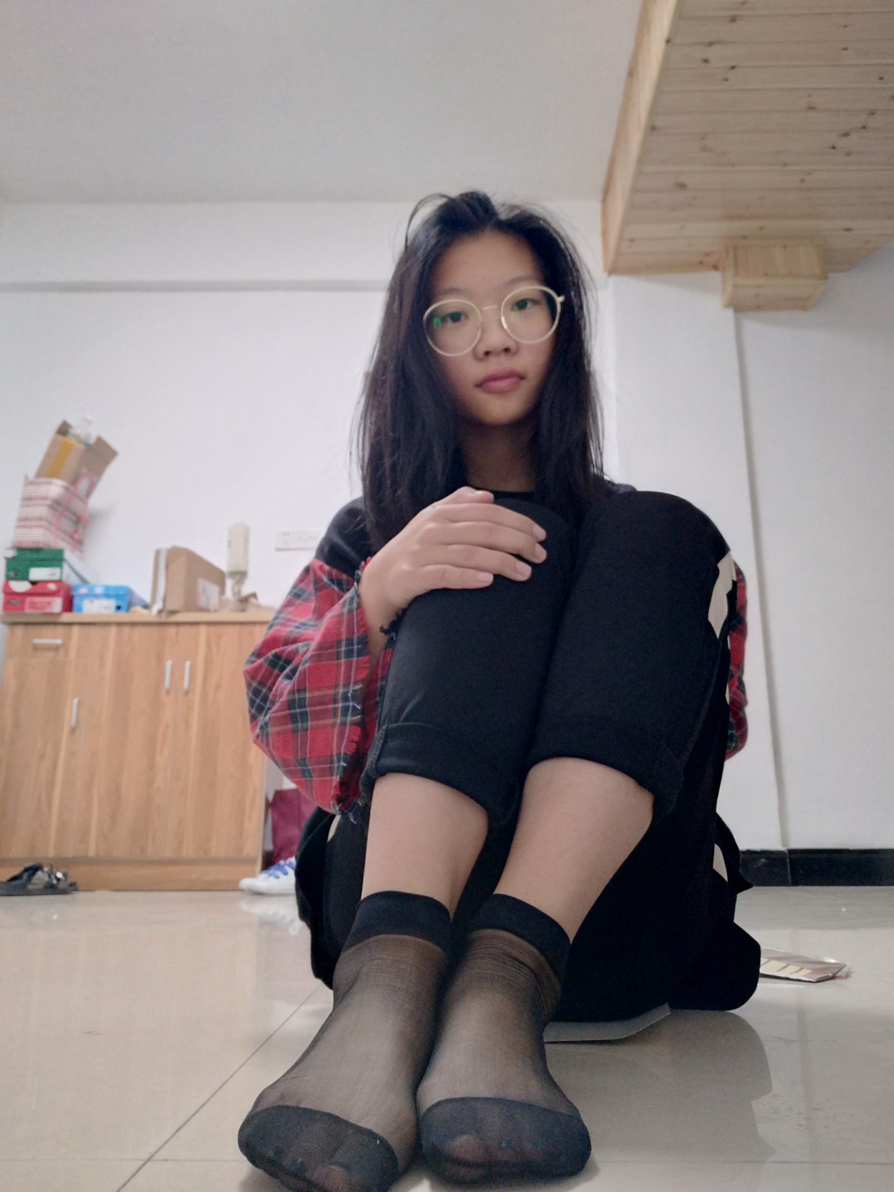 图片[29]-学妹校园寝室短丝系列006期 洪婷婷[83P] – 速更版-美库